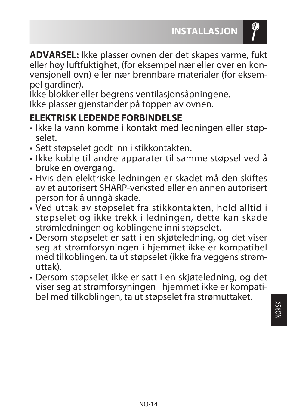 Sharp R-922STWE User Manual | Page 199 / 266