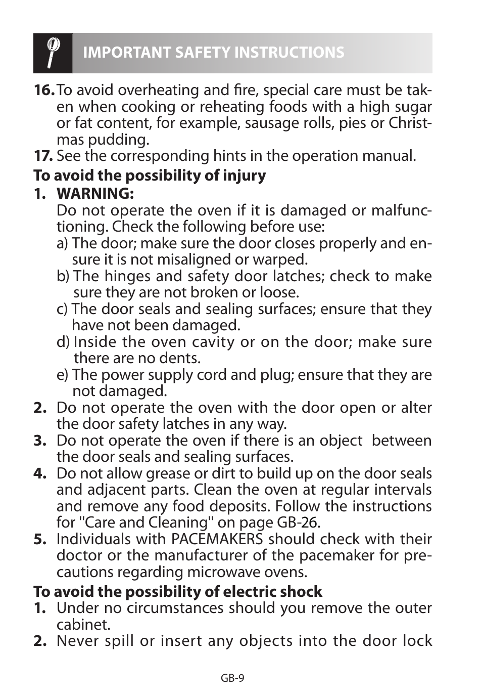 Sharp R-922STWE User Manual | Page 246 / 266