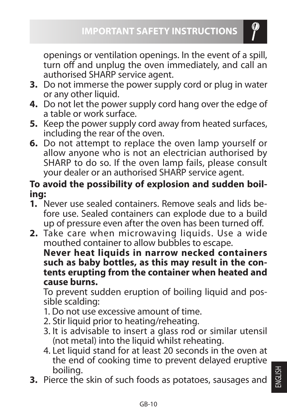 Sharp R-922STWE User Manual | Page 247 / 266