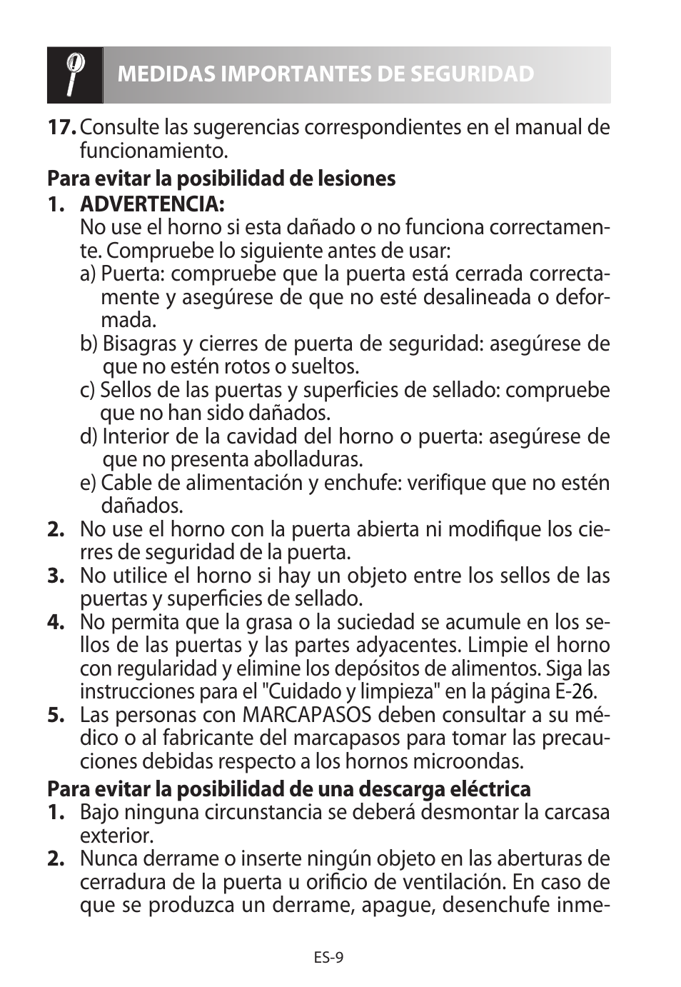Sharp R-922STWE User Manual | Page 38 / 266