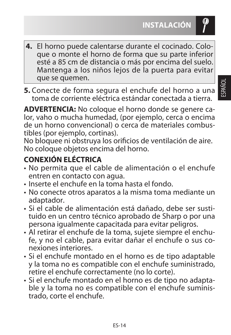 Sharp R-922STWE User Manual | Page 43 / 266