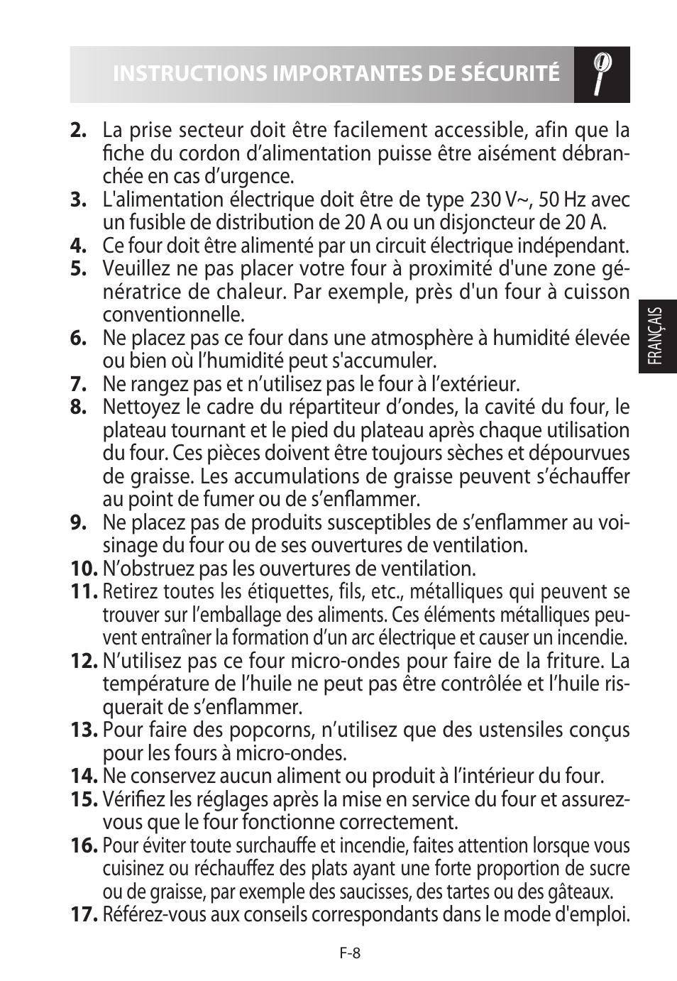 Sharp R-922STWE User Manual | Page 63 / 266