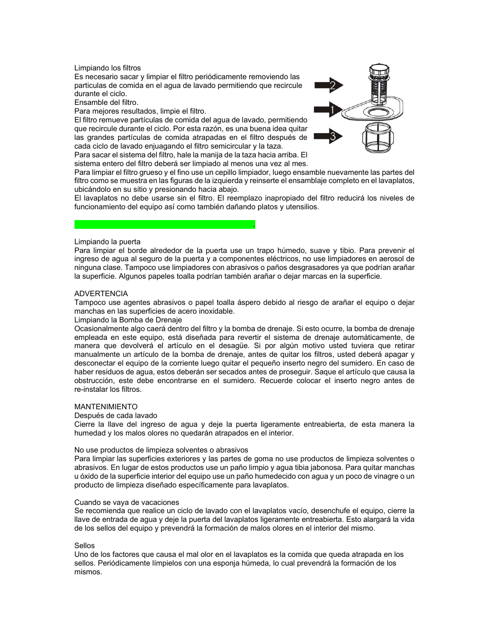 Avanti DW184B User Manual | Page 21 / 38