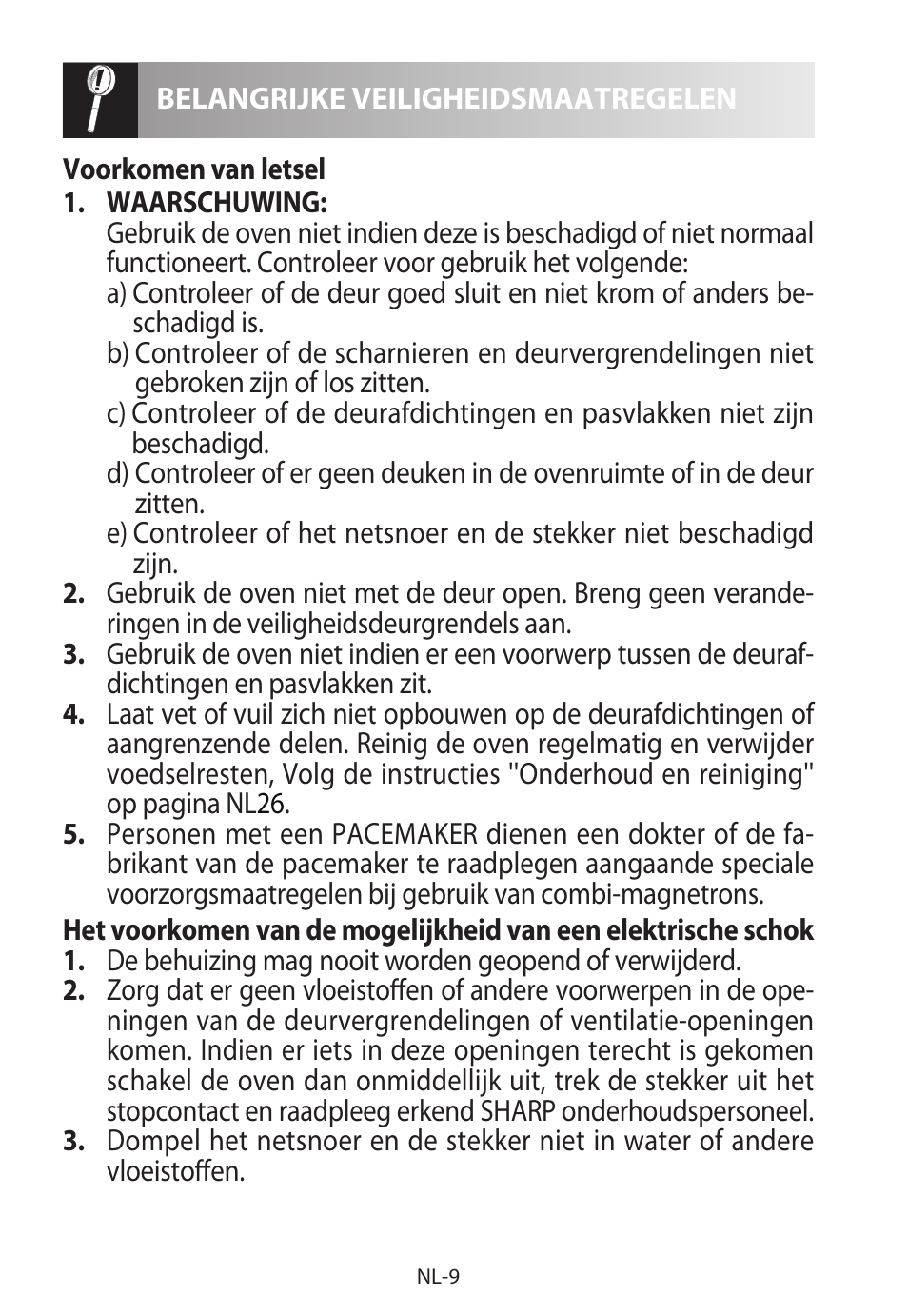 Sharp R-982STWE User Manual | Page 116 / 266