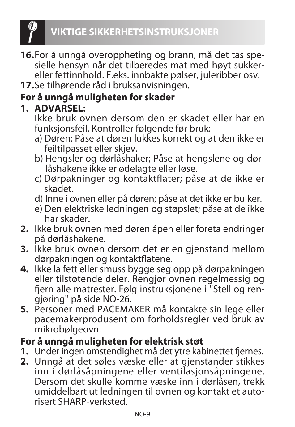 Sharp R-982STWE User Manual | Page 194 / 266