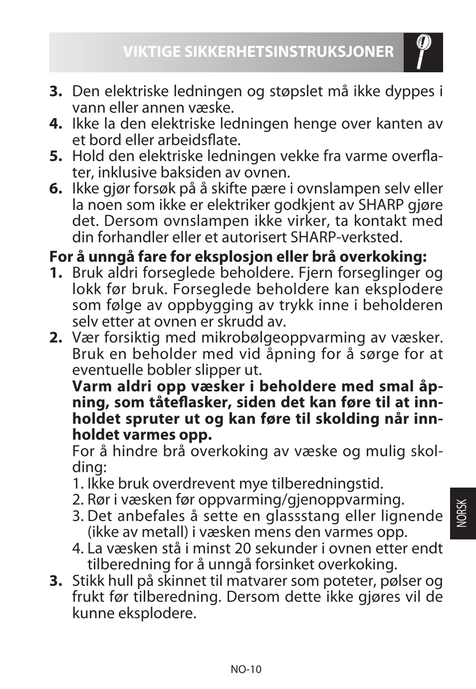 Sharp R-982STWE User Manual | Page 195 / 266