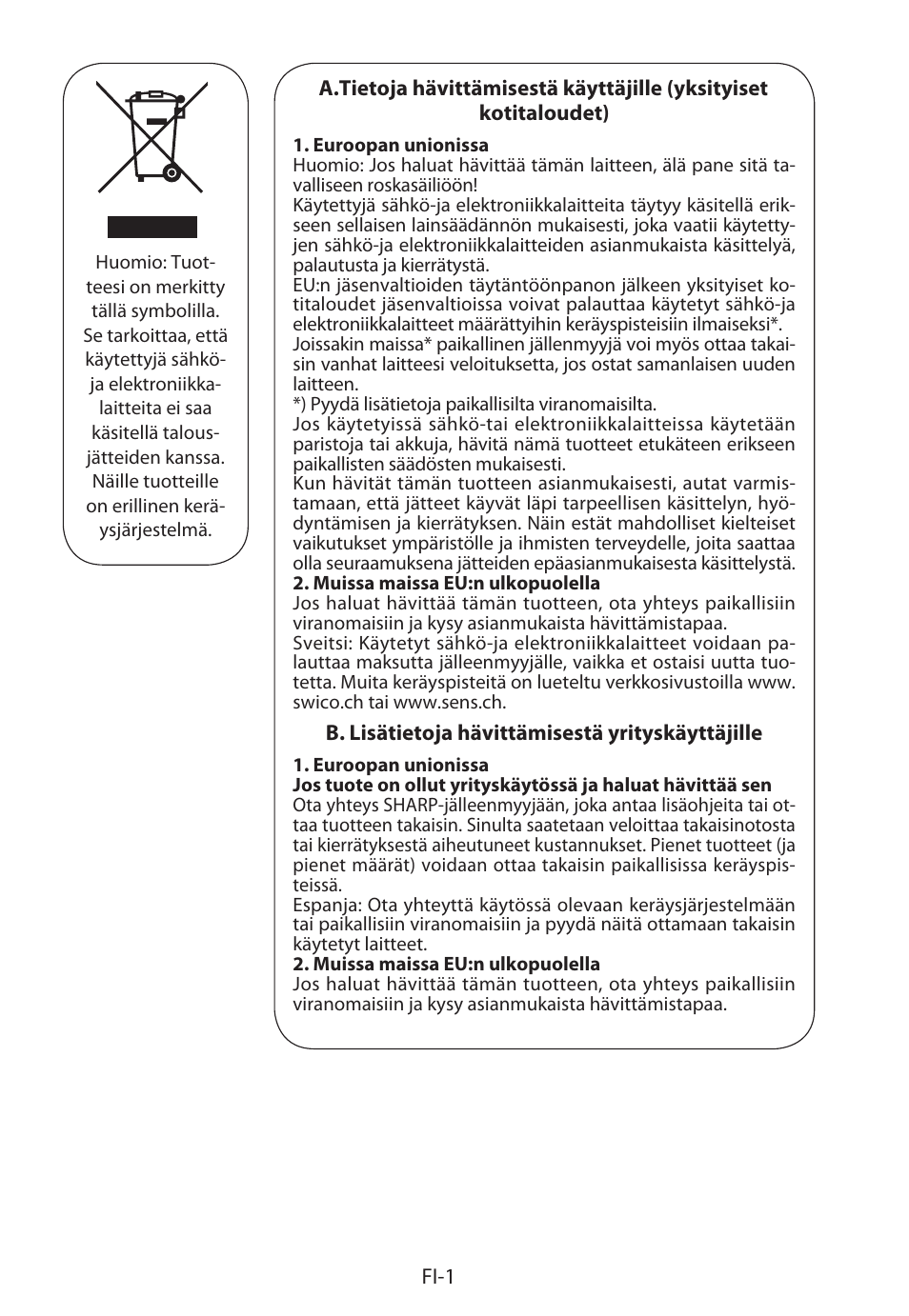 Sharp R-982STWE User Manual | Page 212 / 266