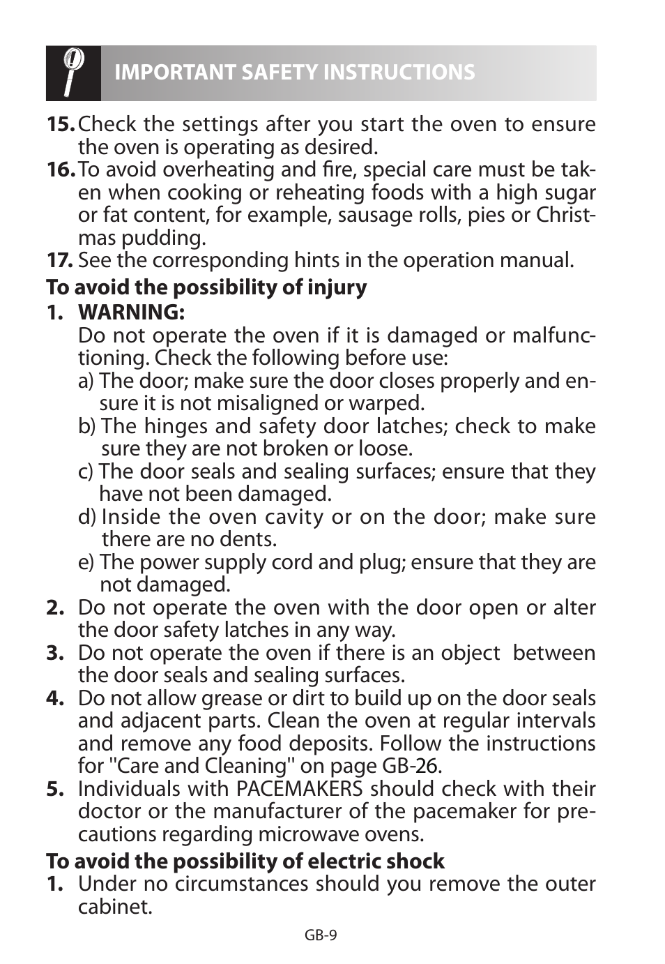 Sharp R-982STWE User Manual | Page 246 / 266