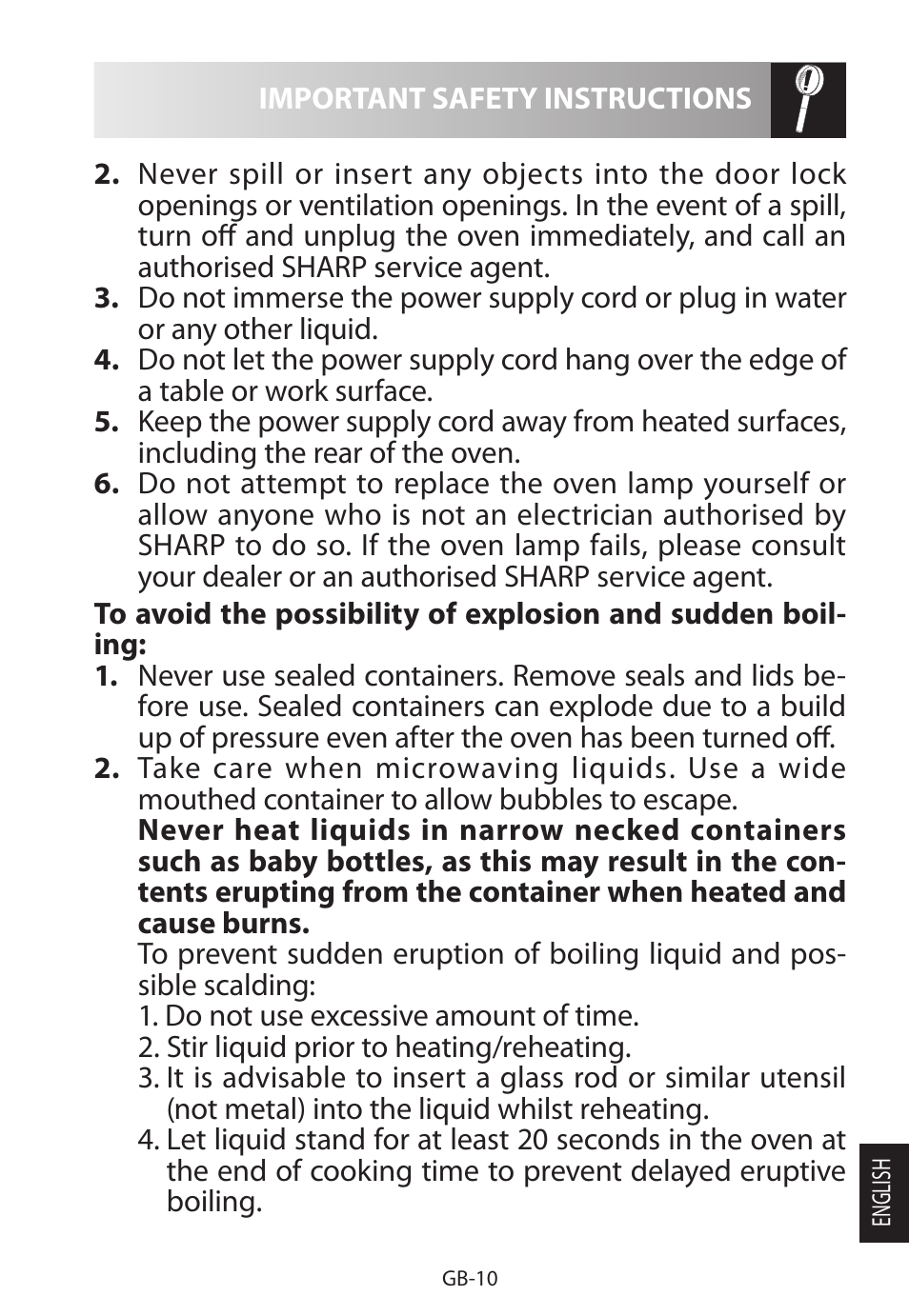 Sharp R-982STWE User Manual | Page 247 / 266