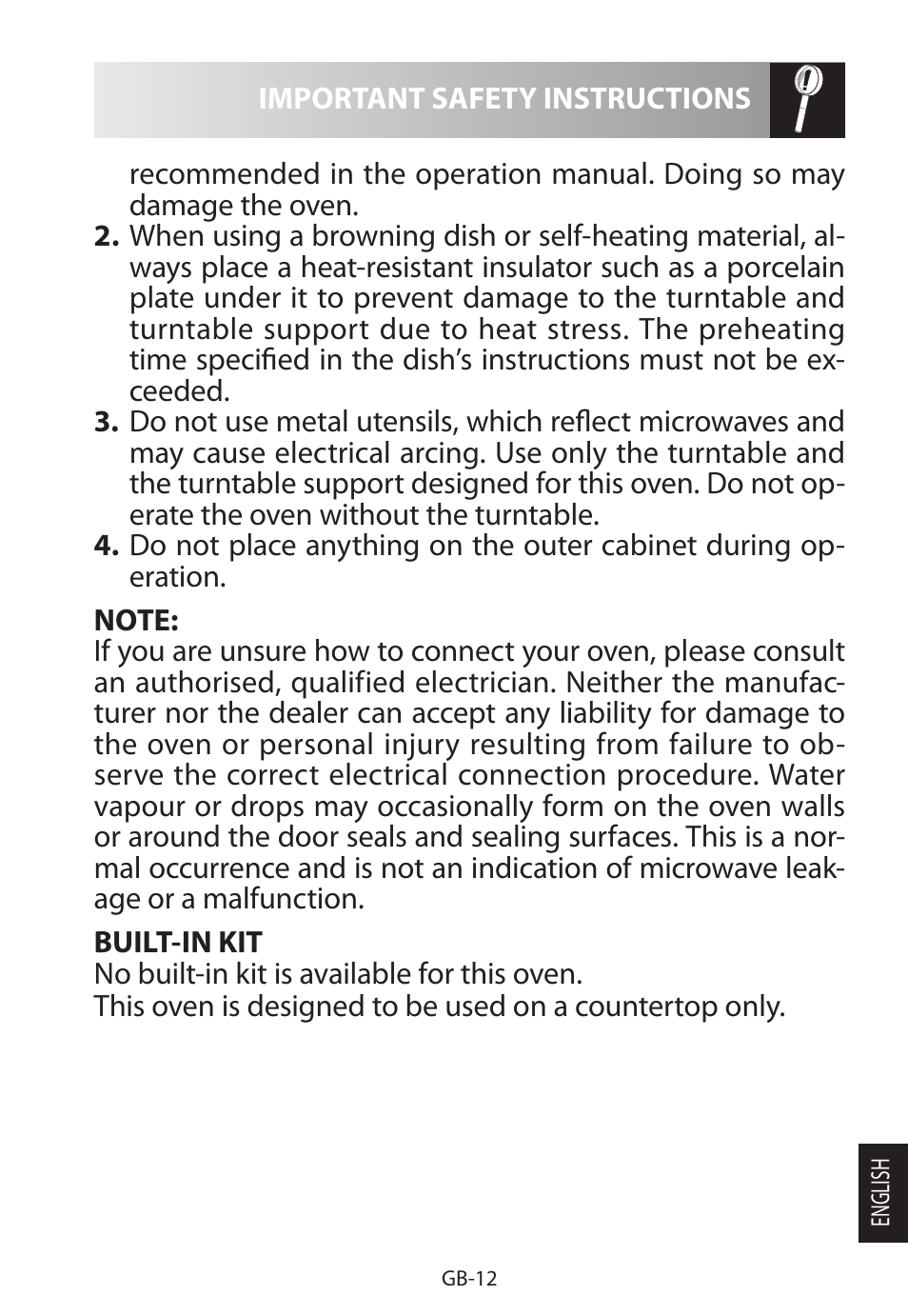 Sharp R-982STWE User Manual | Page 249 / 266