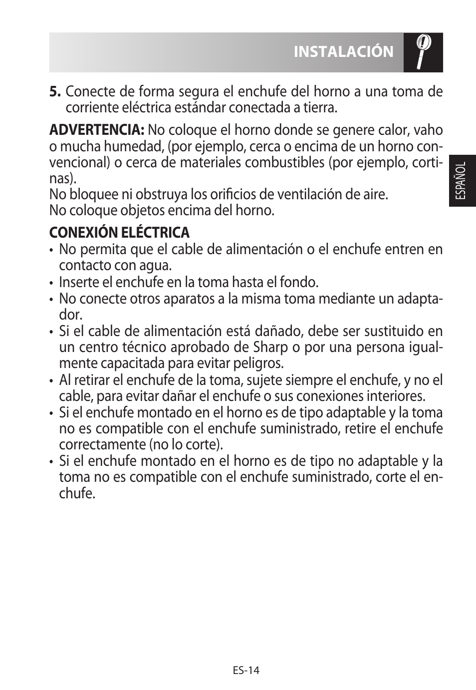 Sharp R-982STWE User Manual | Page 43 / 266