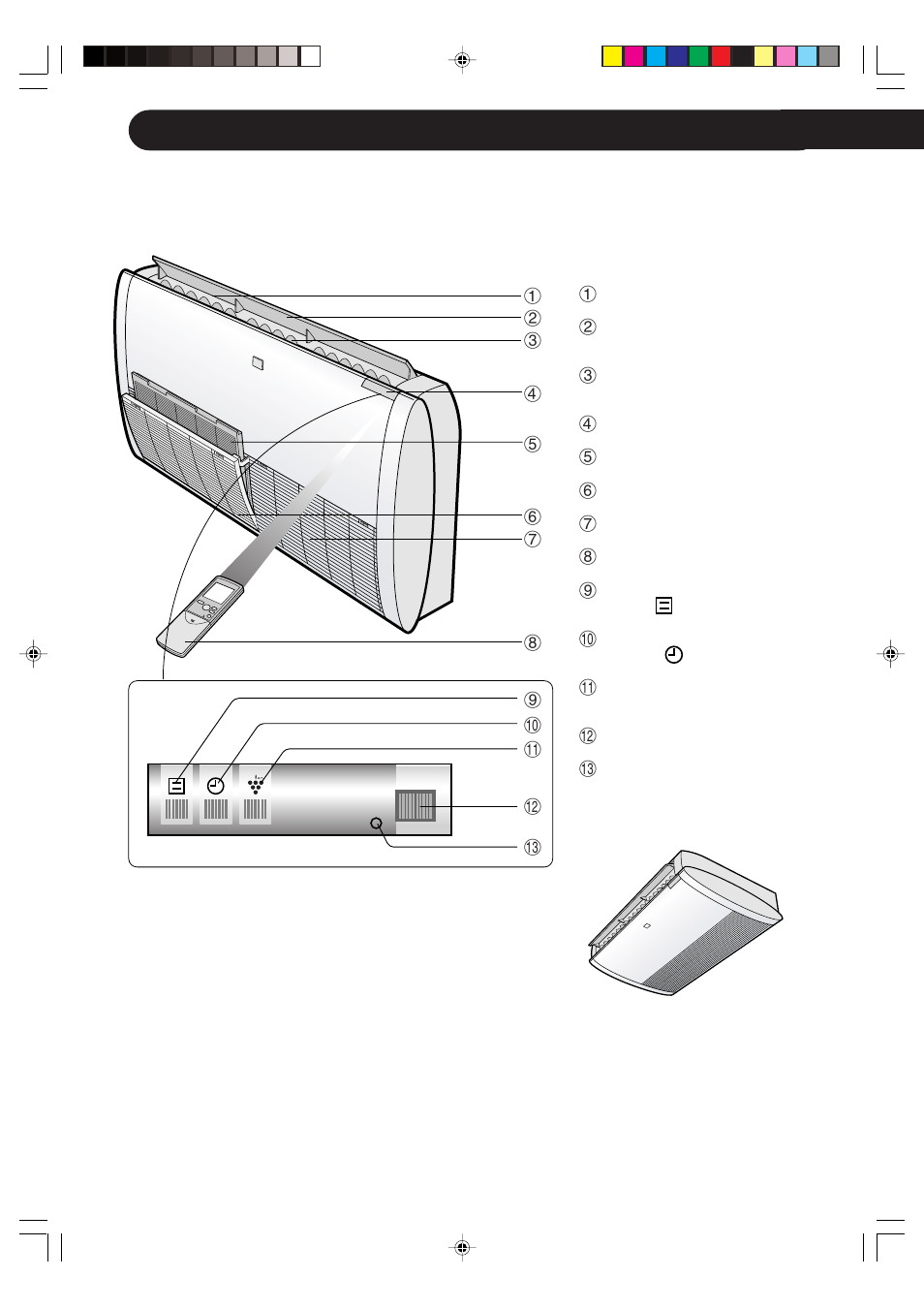 Nomenclature, Unite interieure | Sharp GS-XPM12FR User Manual | Page 86 / 104