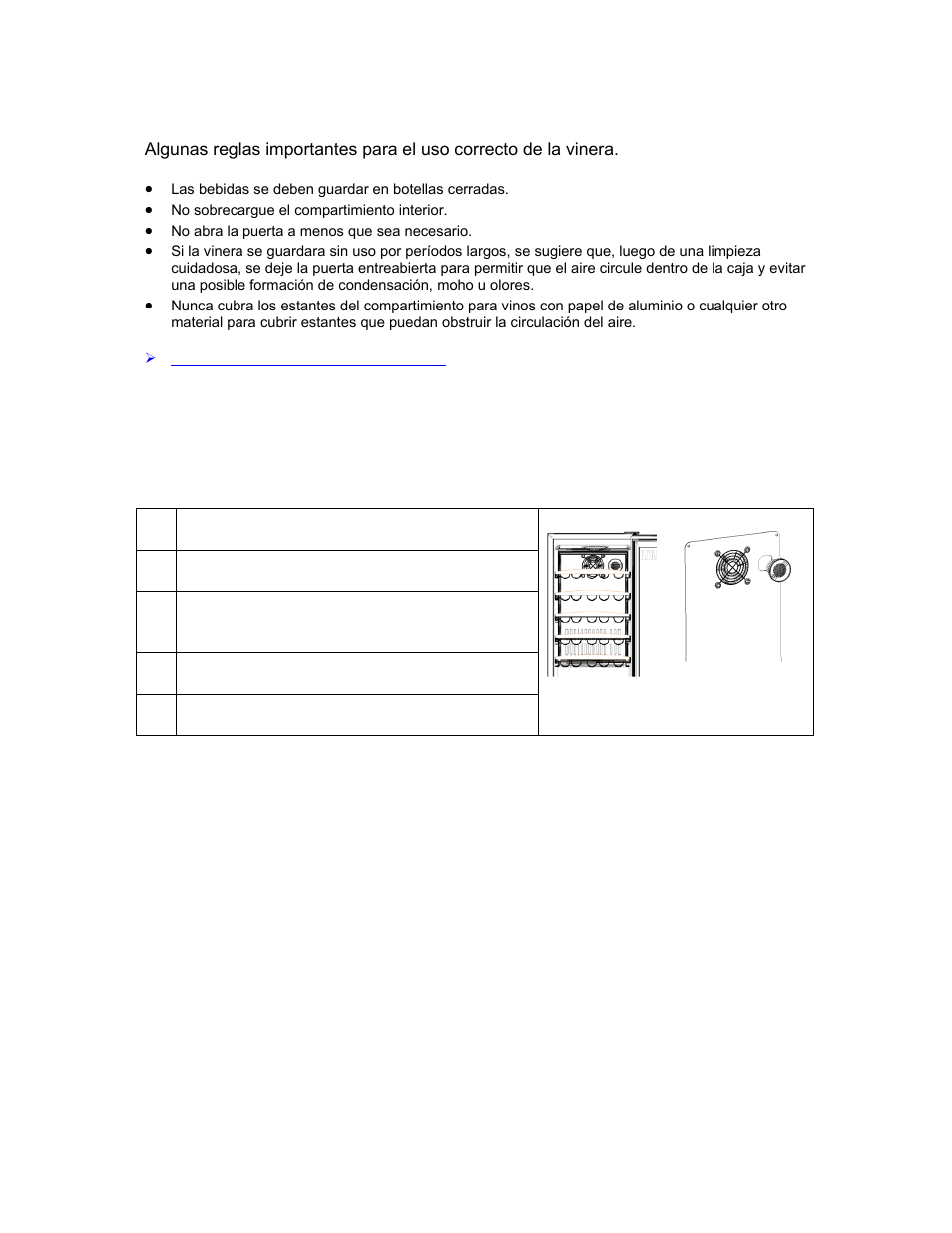 Avanti WC30SSR User Manual | Page 18 / 20