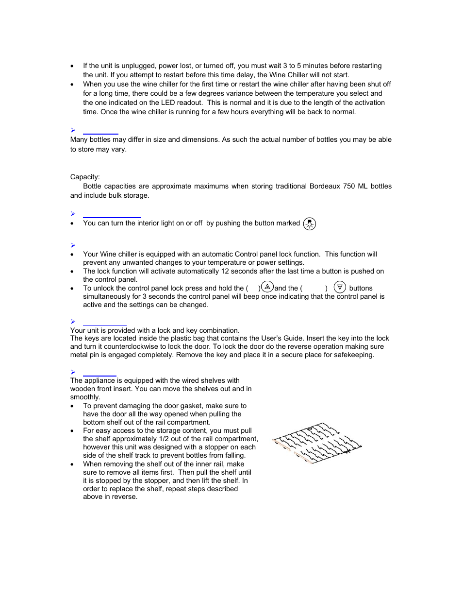 Avanti WC55SSR User Manual | Page 10 / 20