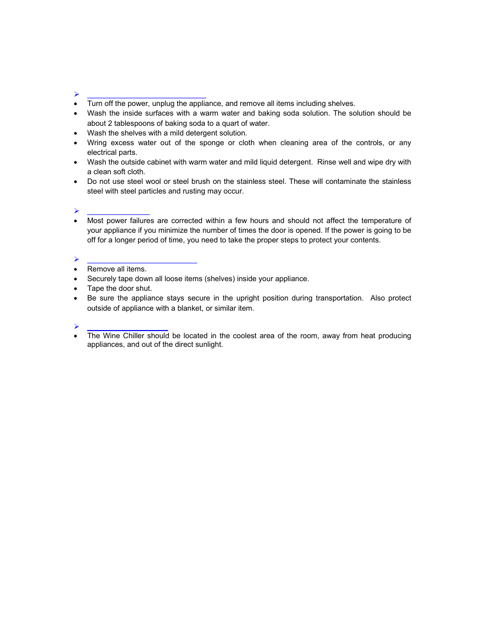 Avanti WC55SSR User Manual | Page 11 / 20