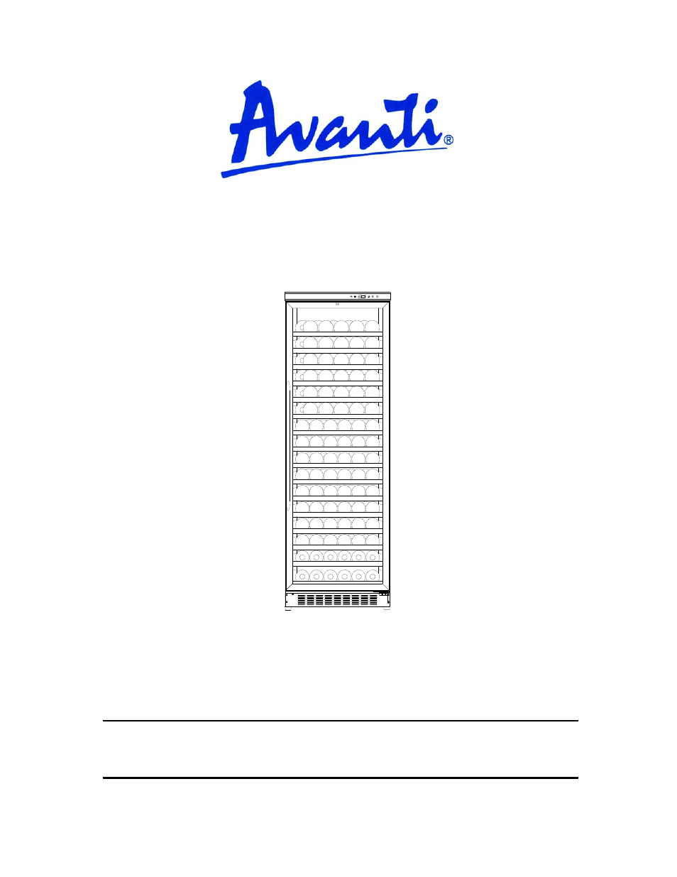 Avanti WCR682SS-2 User Manual | 20 pages