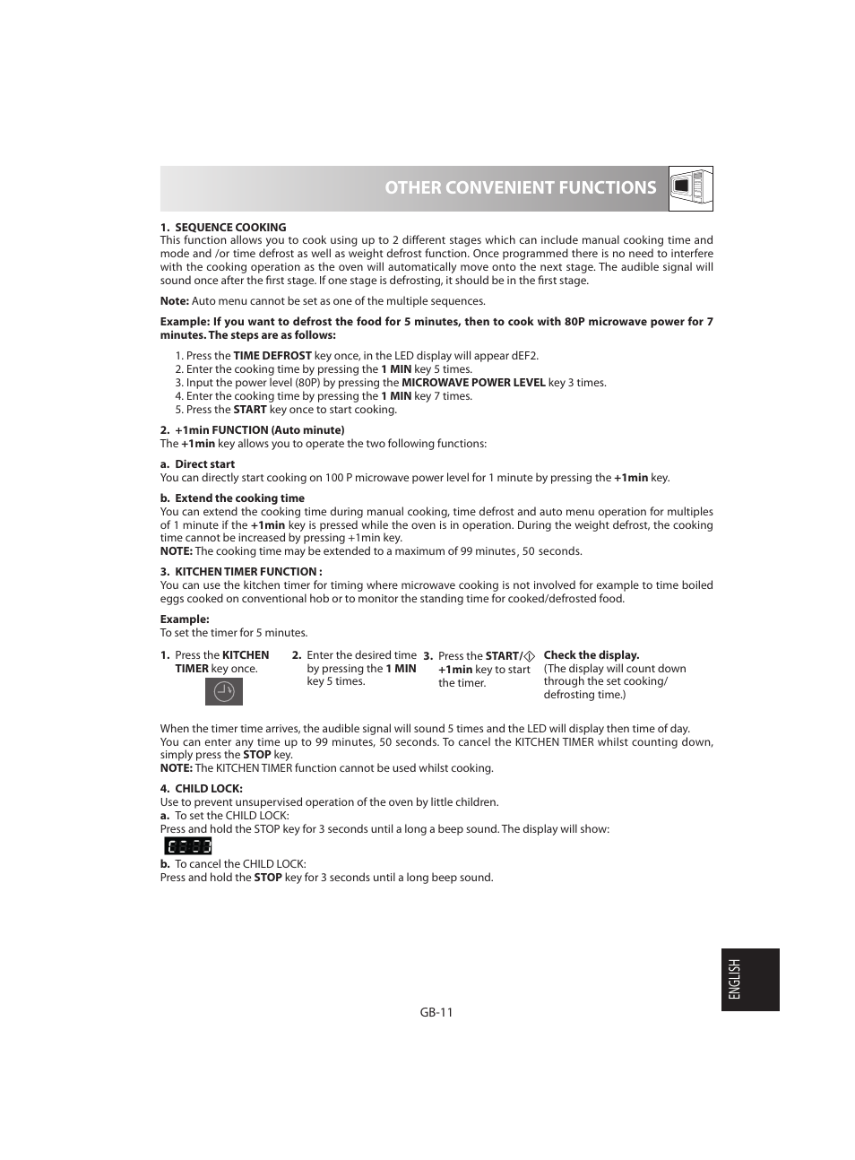 Other convenient functions | Sharp R-642BKW User Manual | Page 173 / 180