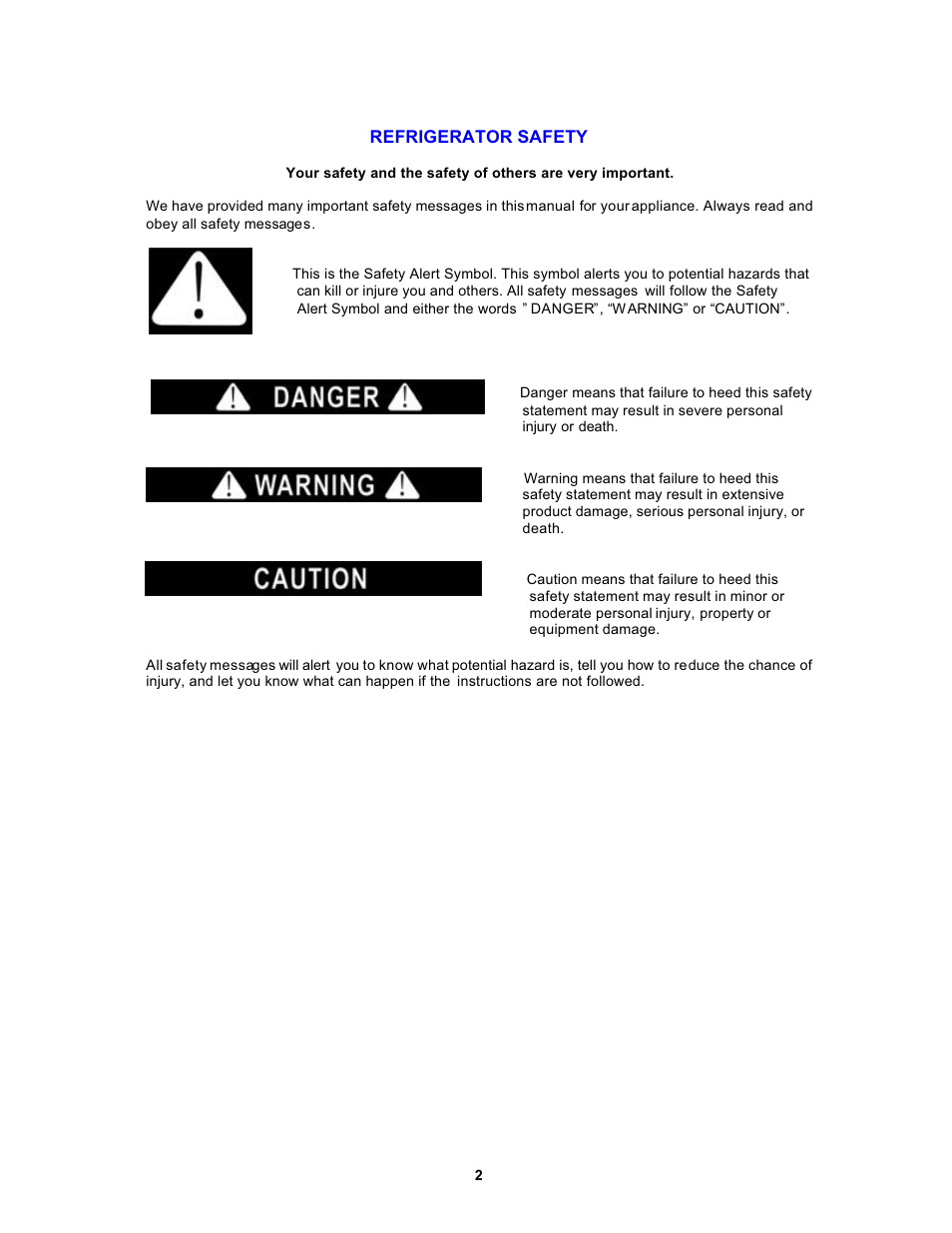 Avanti 1062PSS User Manual | Page 2 / 22