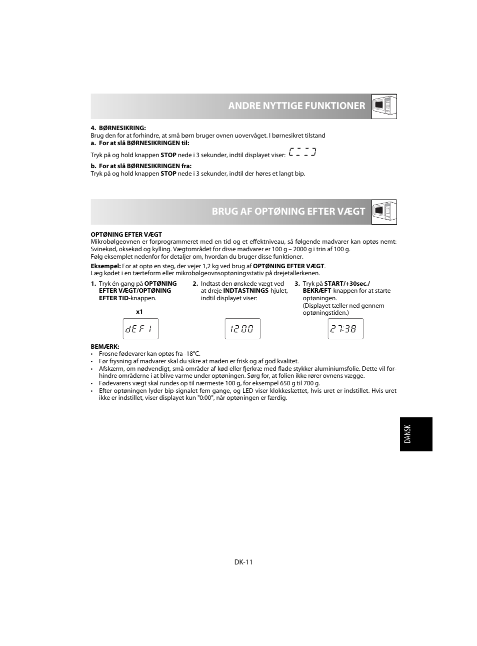 Sharp R-20STW User Manual | Page 125 / 180