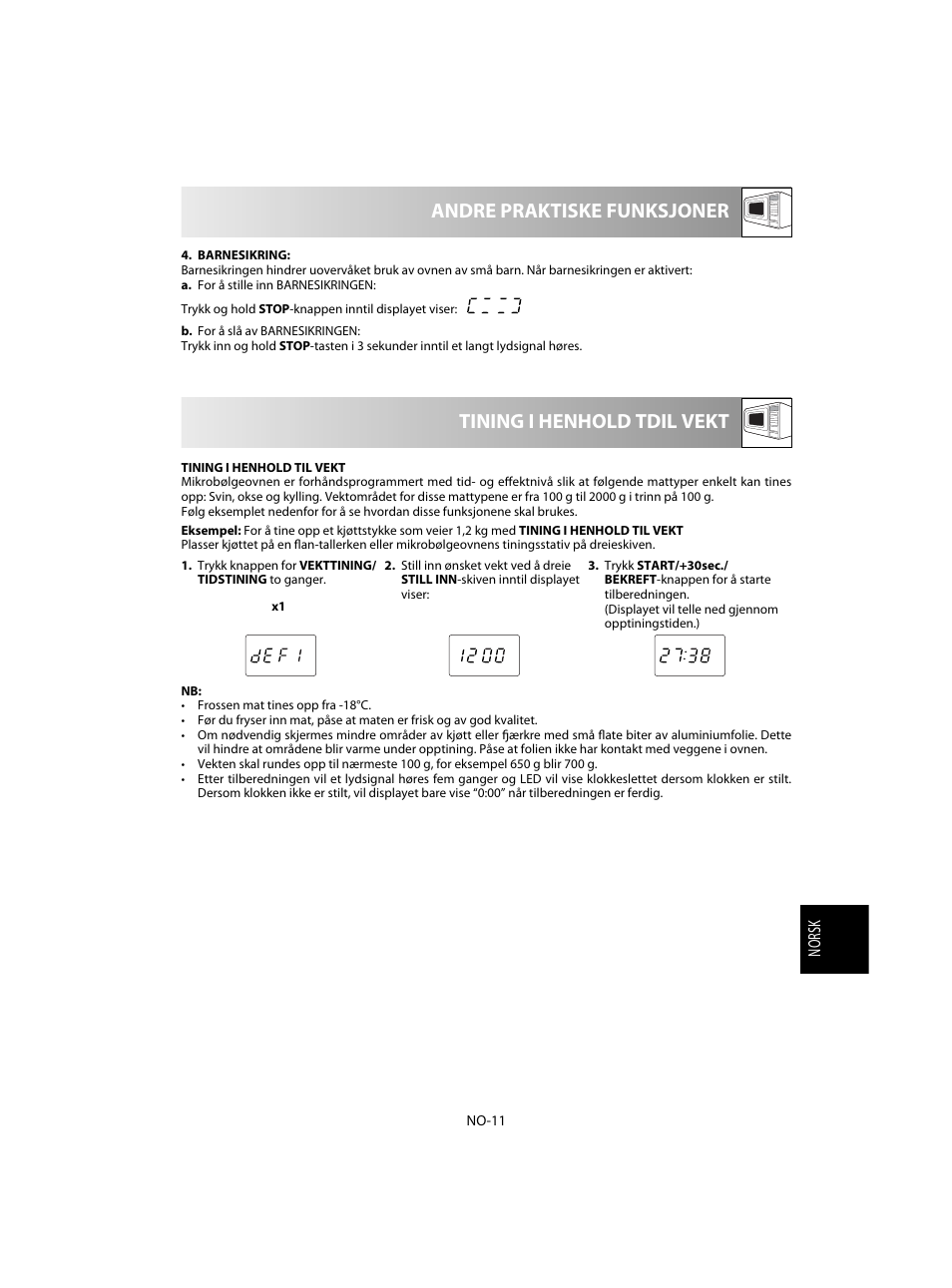 Sharp R-20STW User Manual | Page 141 / 180