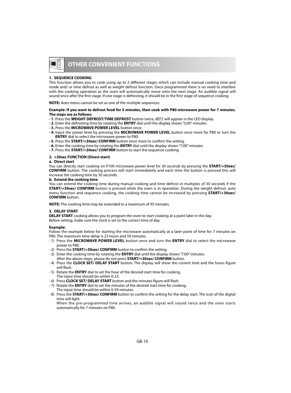 Other convenient functions | Sharp R-20STW User Manual | Page 172 / 180