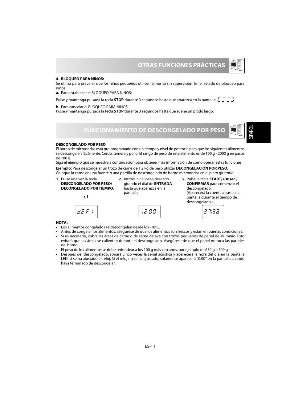 Sharp R-20STW User Manual | Page 29 / 180