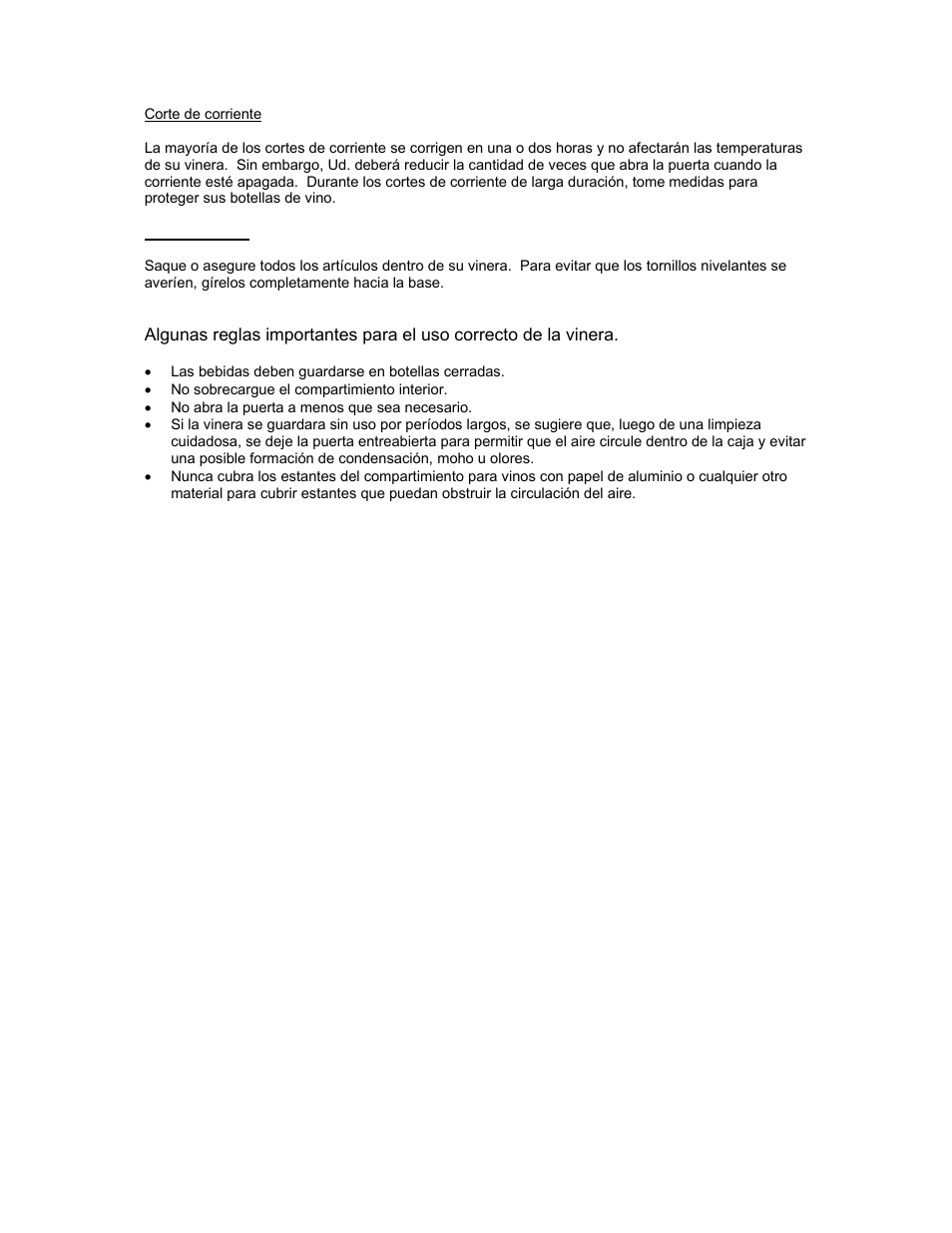 Avanti EWC4001DZ User Manual | Page 14 / 16