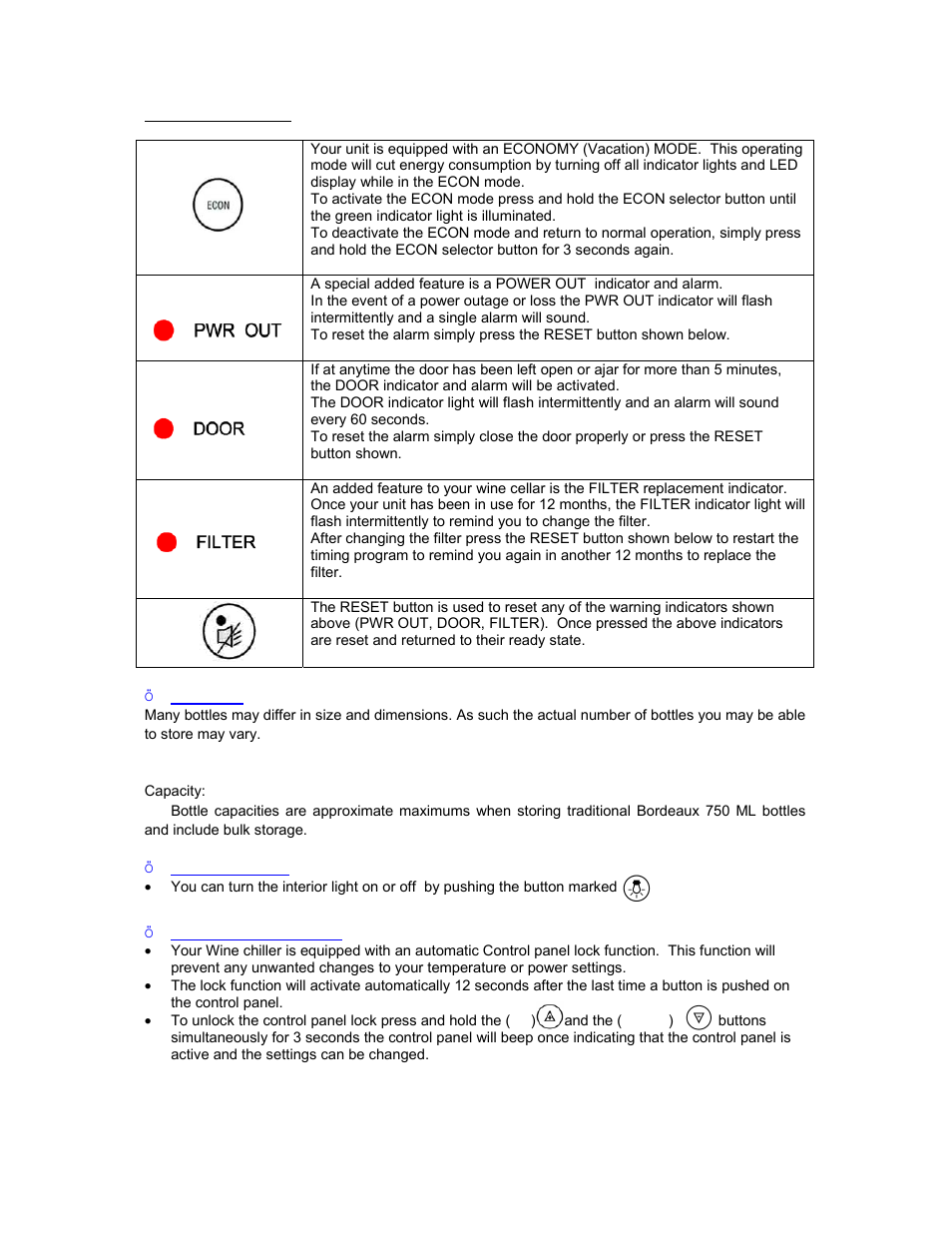 Avanti WCR4600S User Manual | Page 10 / 24