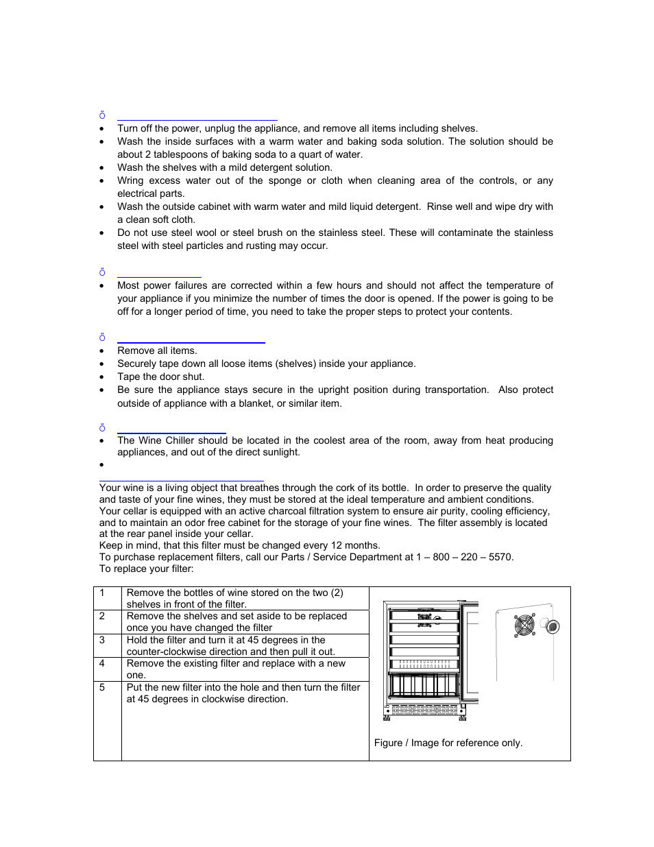 Avanti WCR4600S User Manual | Page 12 / 24