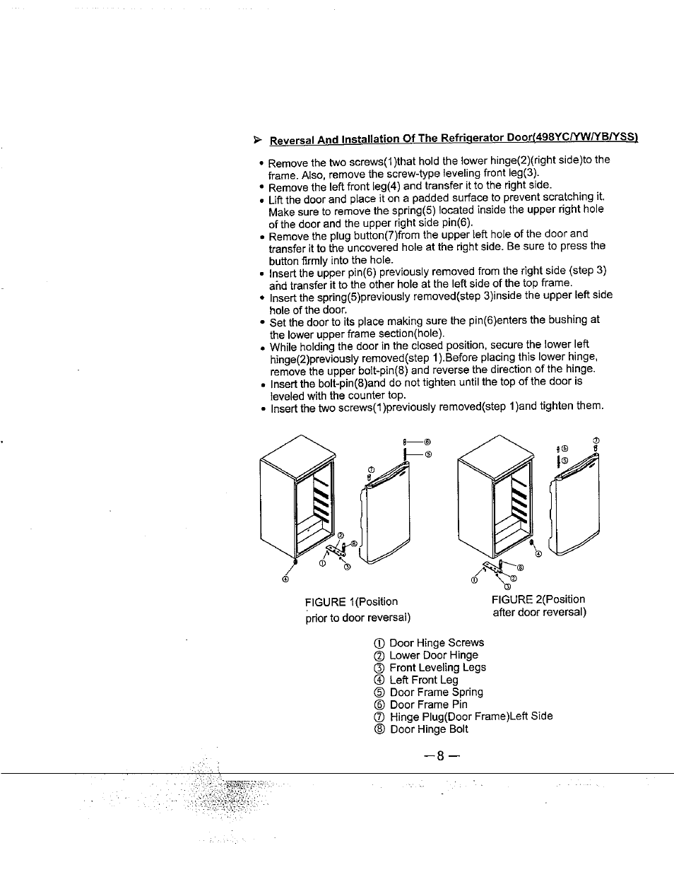 Avanti 18EYC User Manual | Page 9 / 21