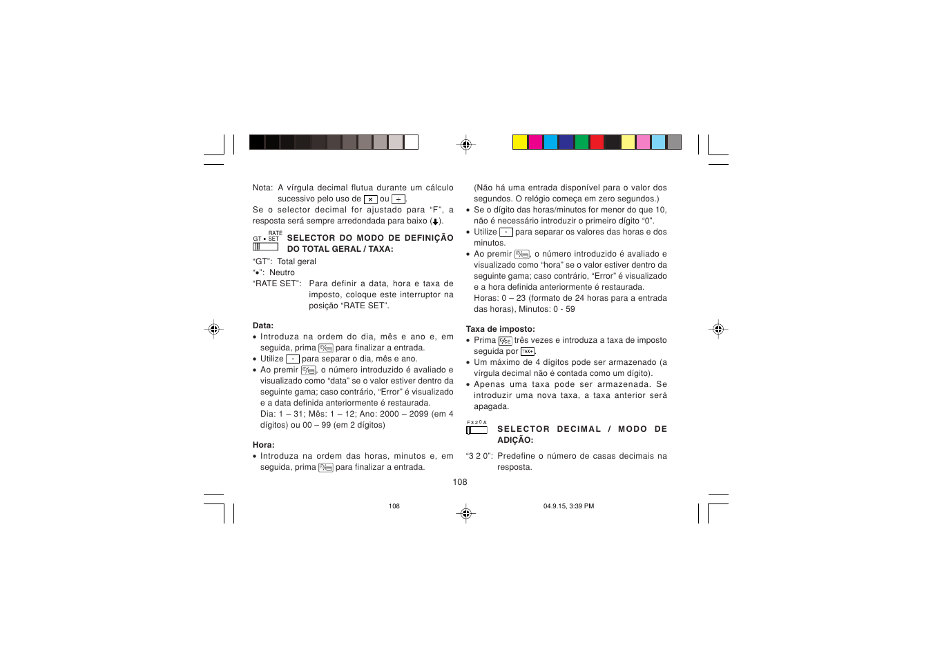 Sharp EL-1750PIIIGY User Manual | Page 110 / 164