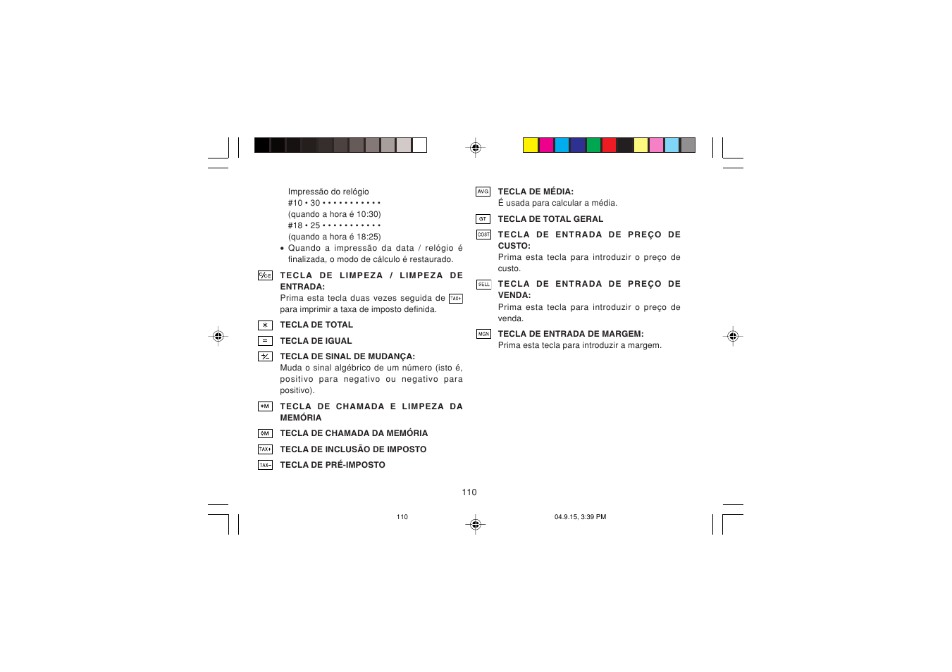 Sharp EL-1750PIIIGY User Manual | Page 112 / 164