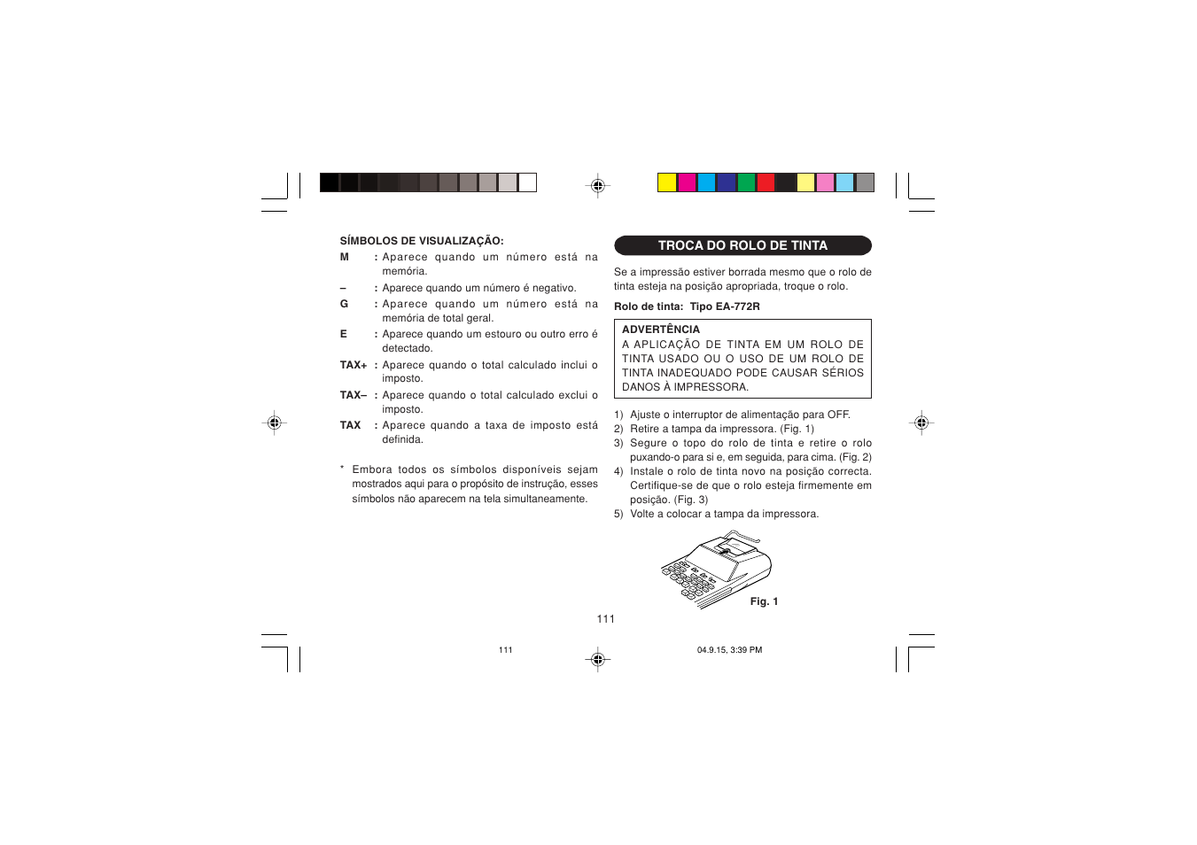 Sharp EL-1750PIIIGY User Manual | Page 113 / 164