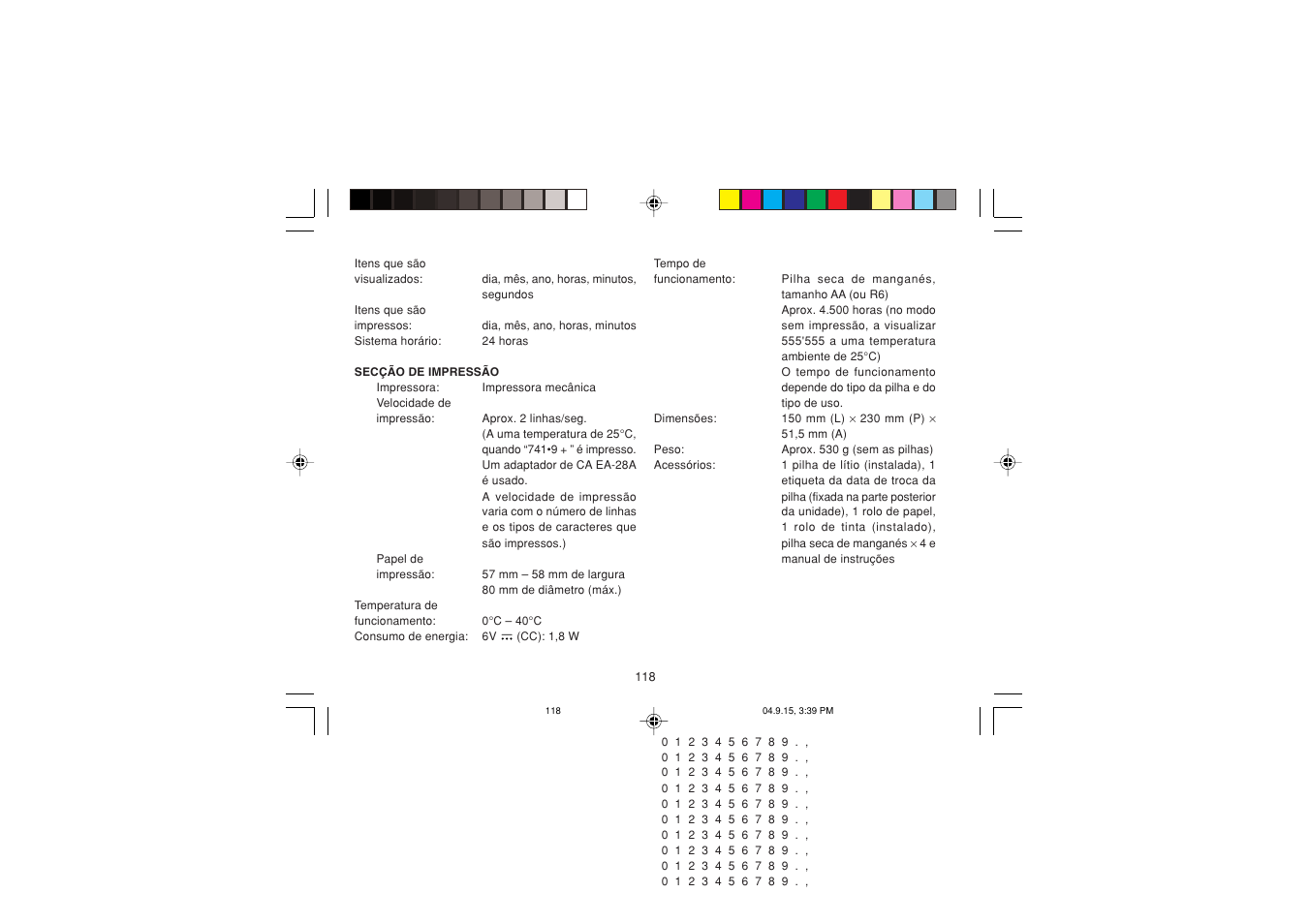Sharp EL-1750PIIIGY User Manual | Page 120 / 164