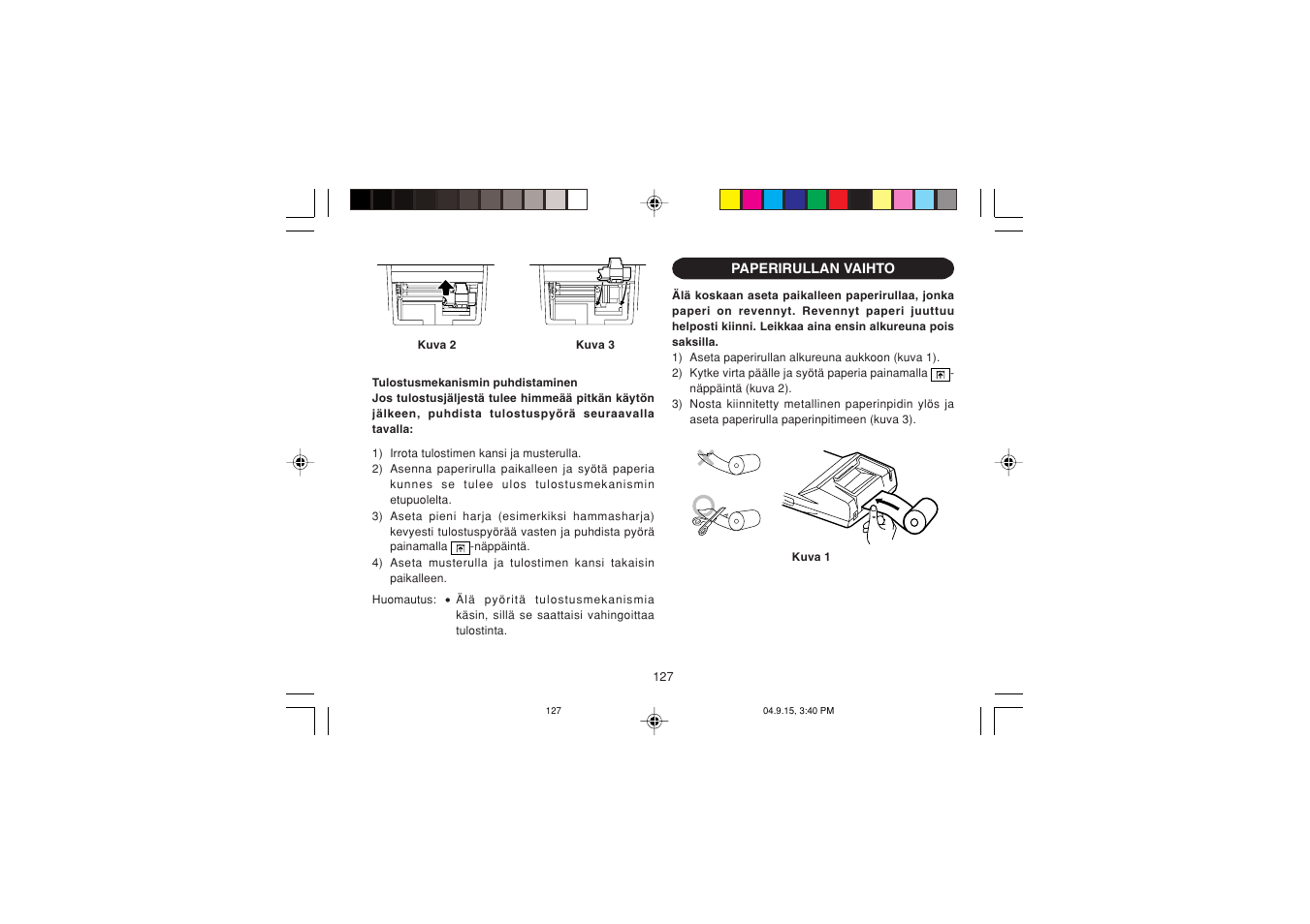 Sharp EL-1750PIIIGY User Manual | Page 129 / 164