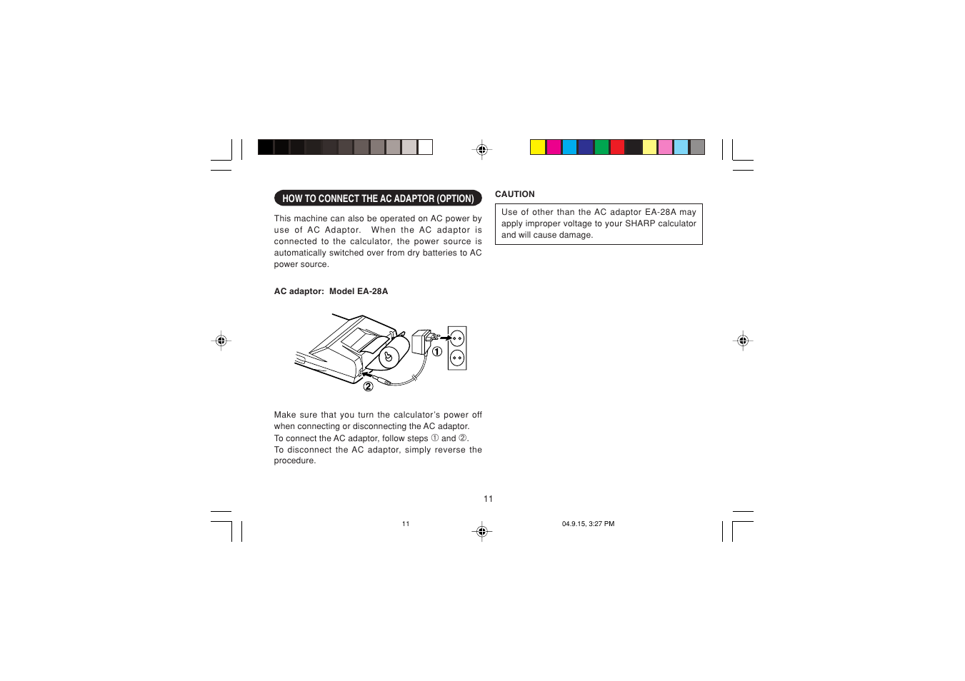 Sharp EL-1750PIIIGY User Manual | Page 13 / 164