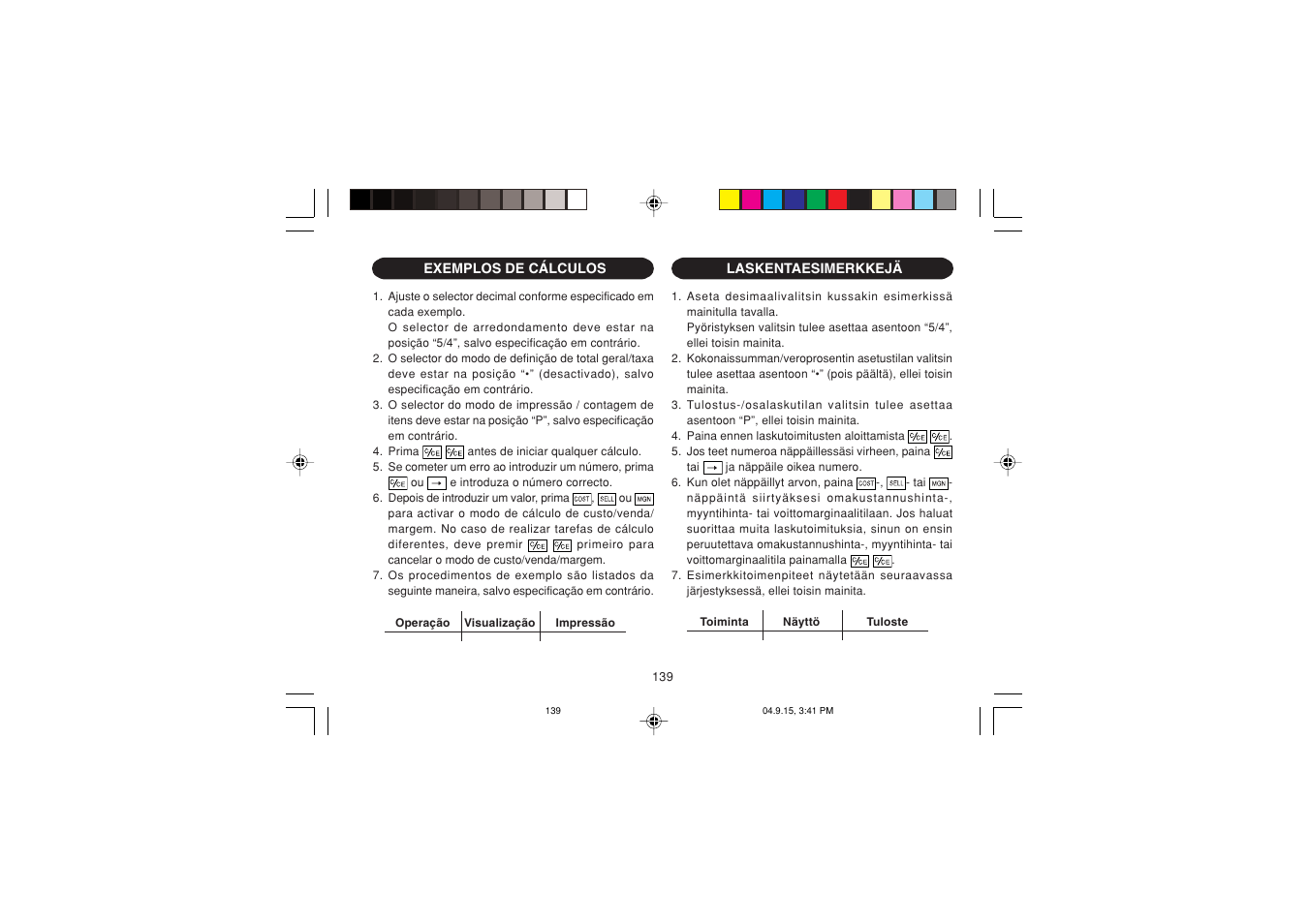 Sharp EL-1750PIIIGY User Manual | Page 141 / 164