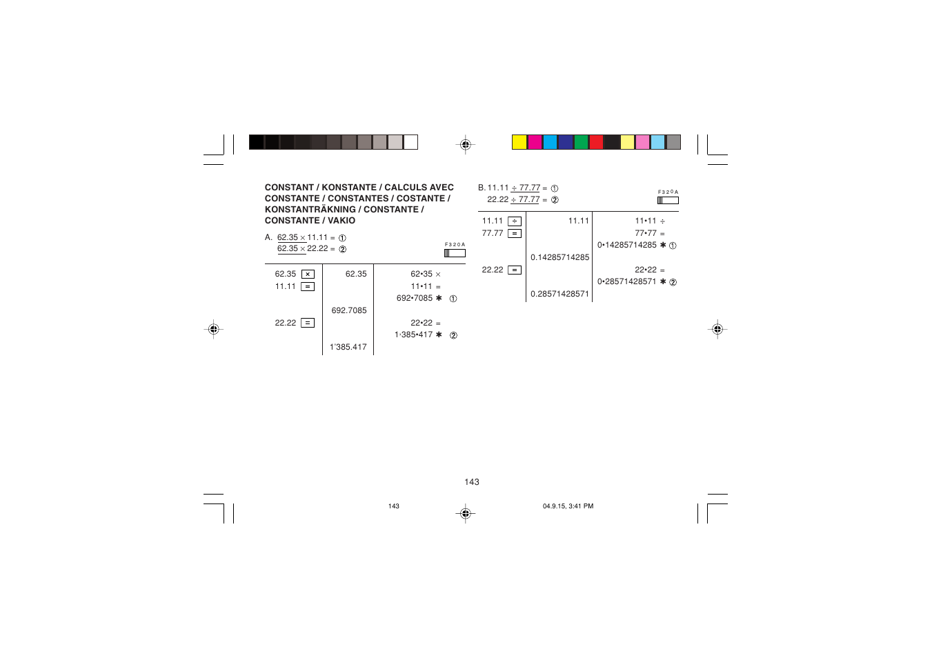 Sharp EL-1750PIIIGY User Manual | Page 145 / 164