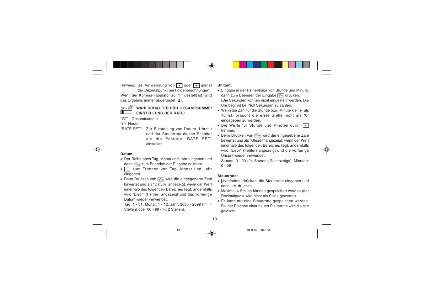 Sharp EL-1750PIIIGY User Manual | Page 21 / 164