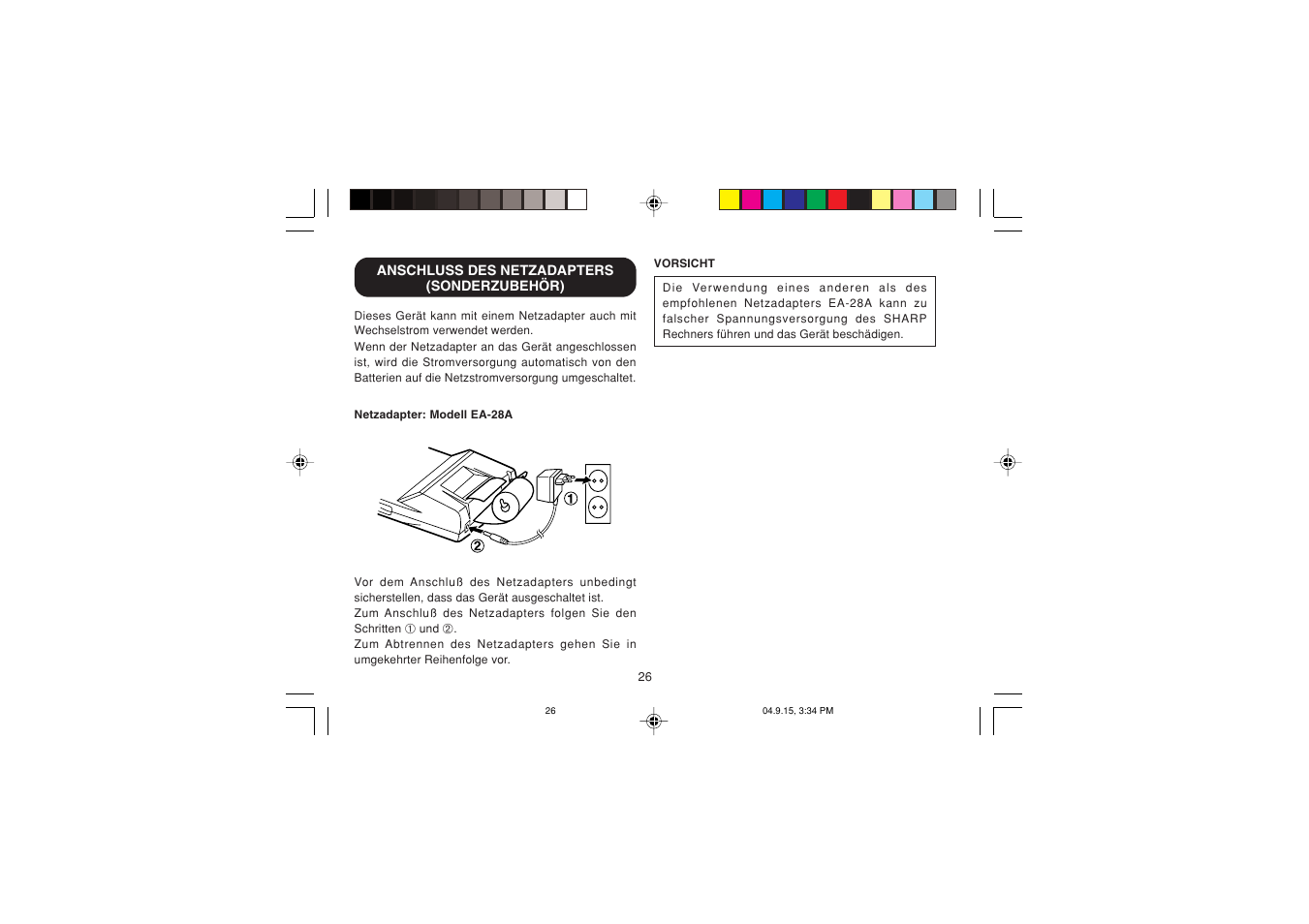 Sharp EL-1750PIIIGY User Manual | Page 28 / 164