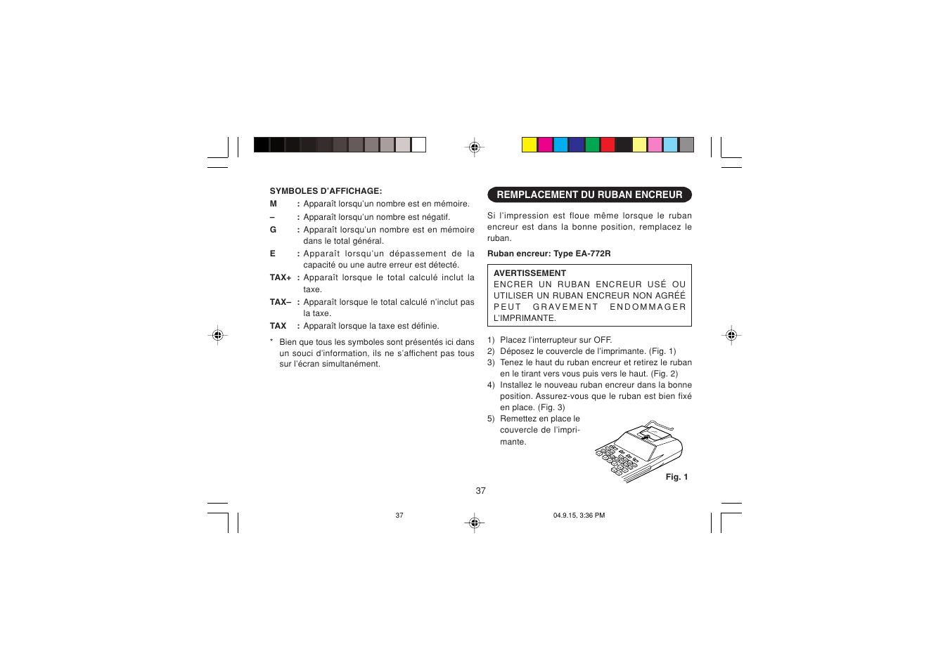 Sharp EL-1750PIIIGY User Manual | Page 39 / 164