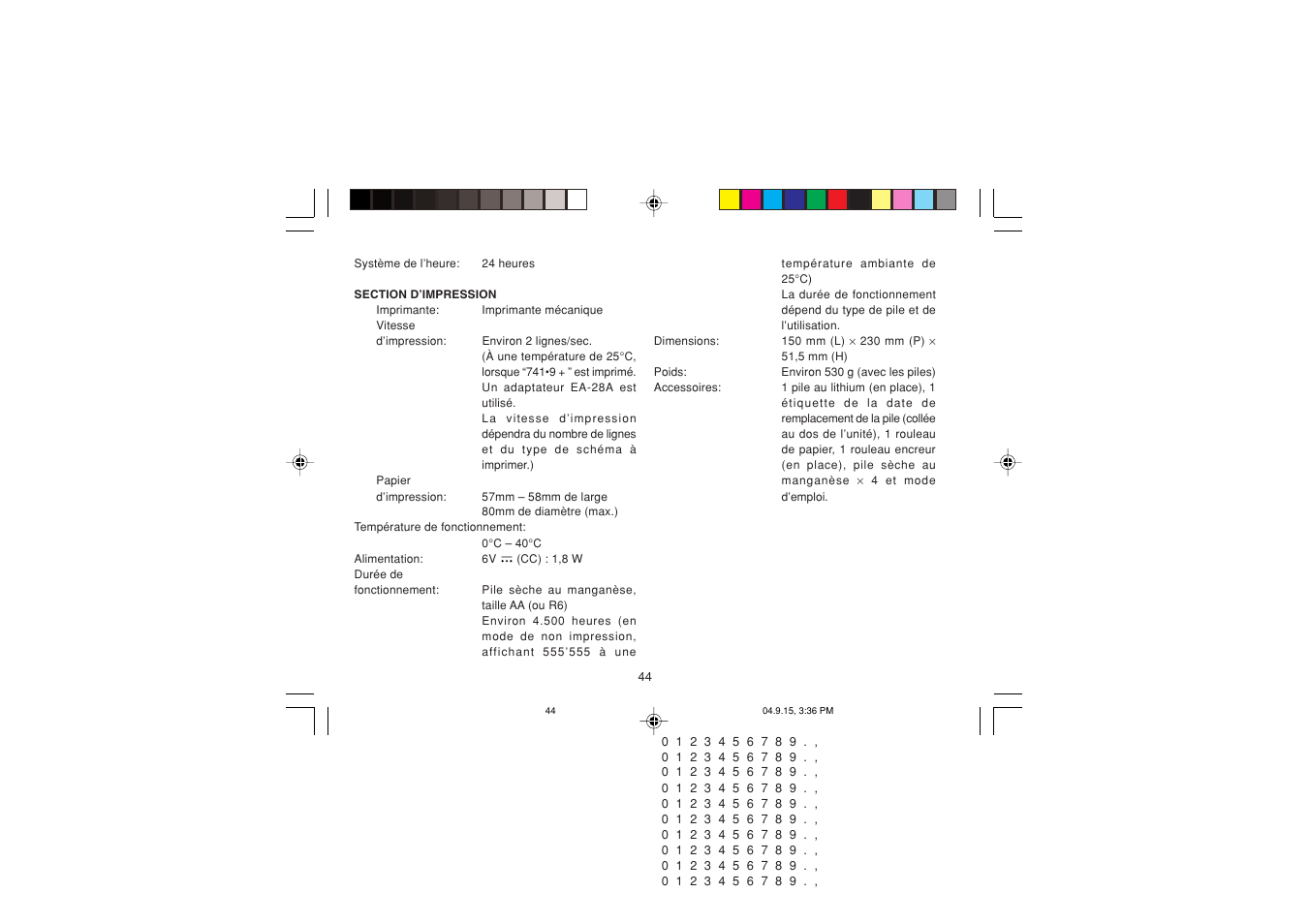 Sharp EL-1750PIIIGY User Manual | Page 46 / 164