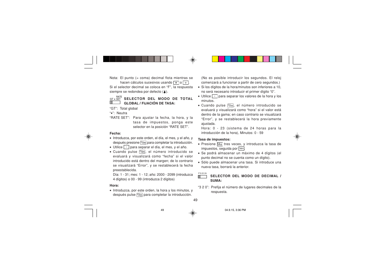 Sharp EL-1750PIIIGY User Manual | Page 51 / 164