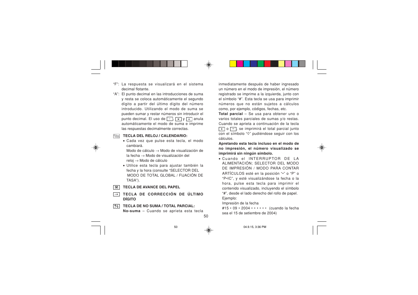 Sharp EL-1750PIIIGY User Manual | Page 52 / 164