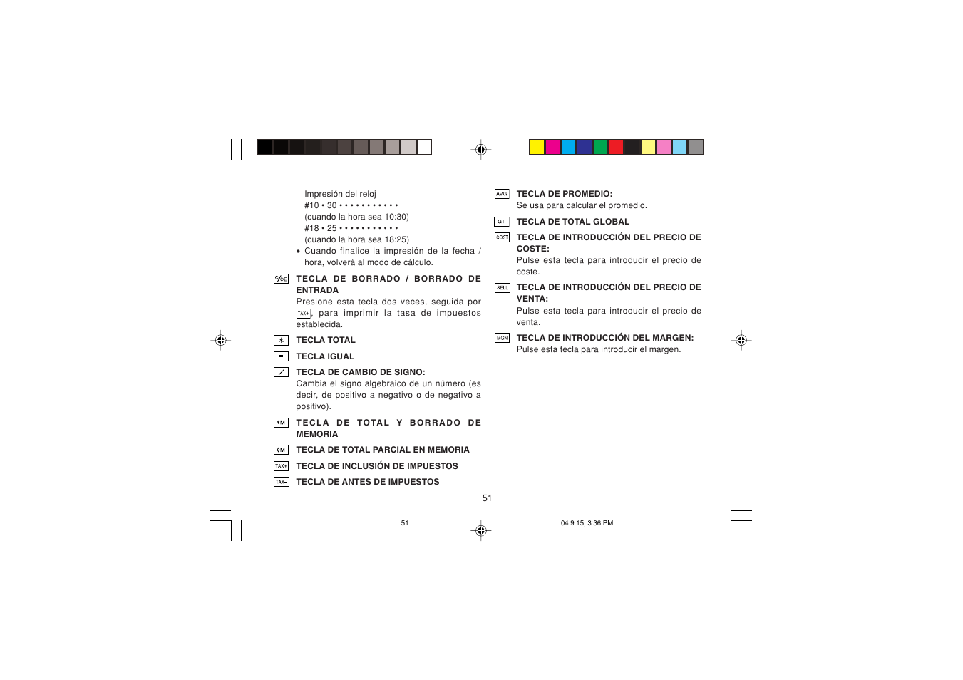 Sharp EL-1750PIIIGY User Manual | Page 53 / 164