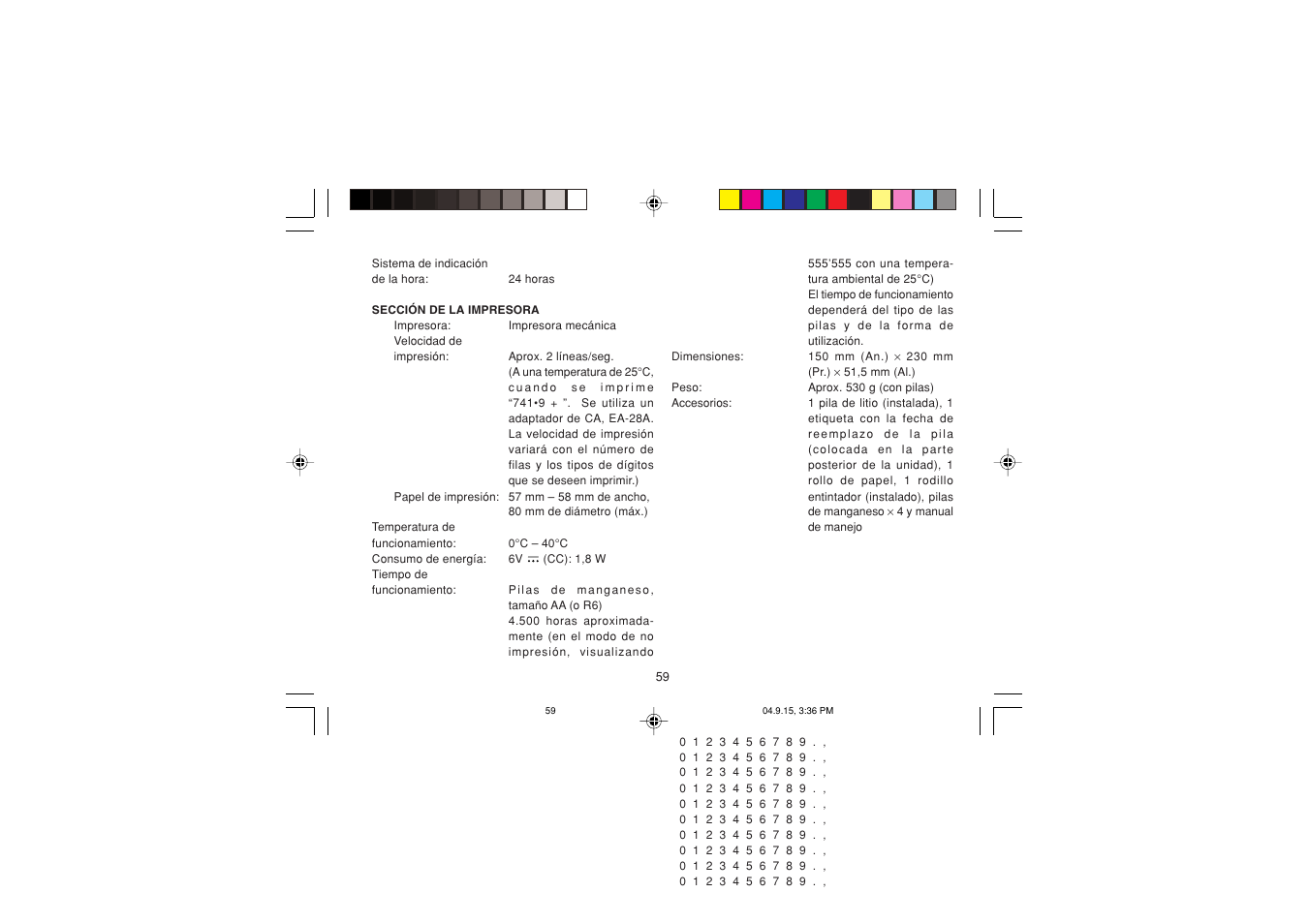 Sharp EL-1750PIIIGY User Manual | Page 61 / 164