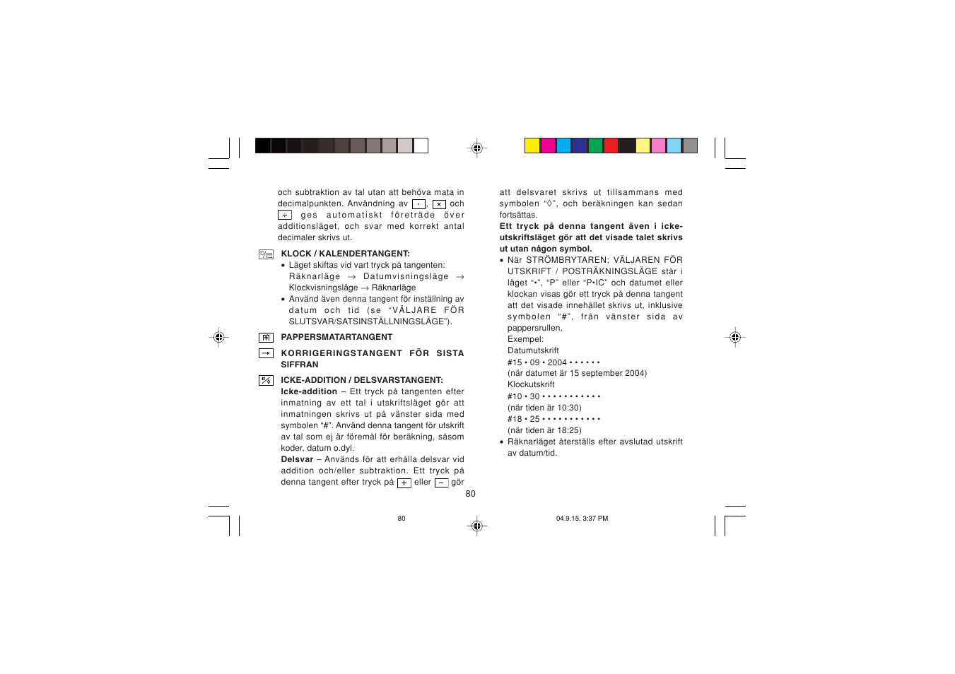 Sharp EL-1750PIIIGY User Manual | Page 82 / 164