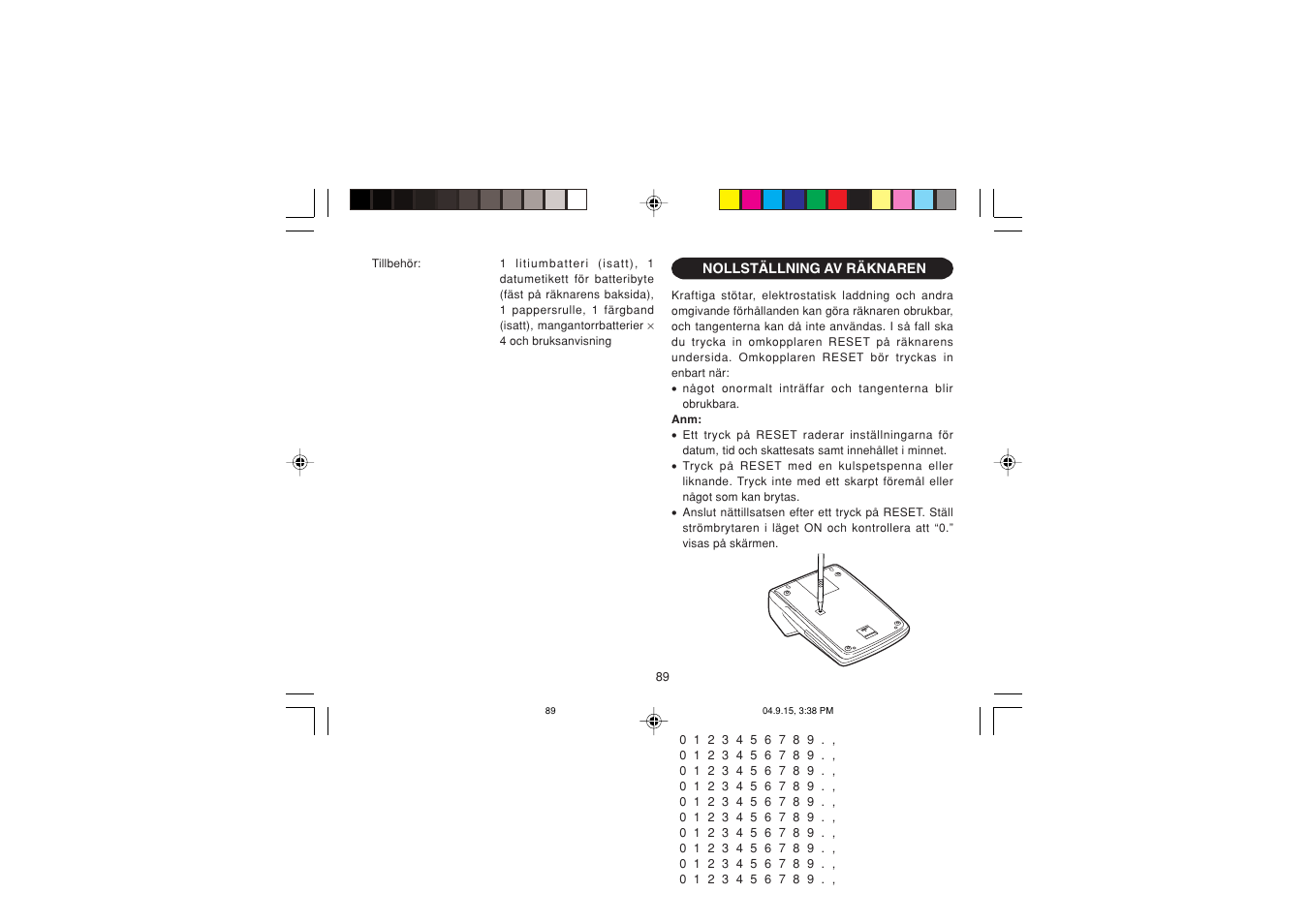 Sharp EL-1750PIIIGY User Manual | Page 91 / 164
