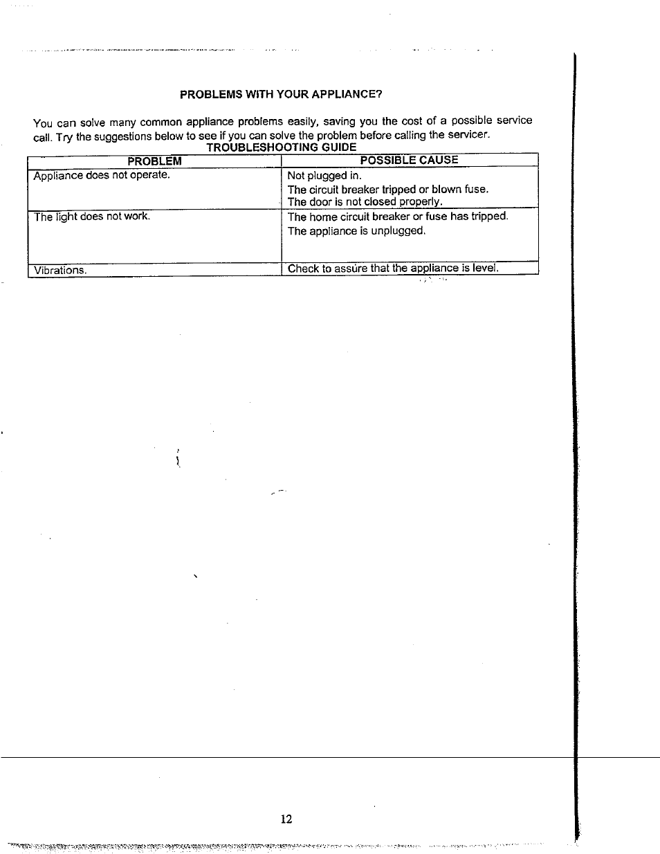 Avanti MO619M User Manual | Page 12 / 17