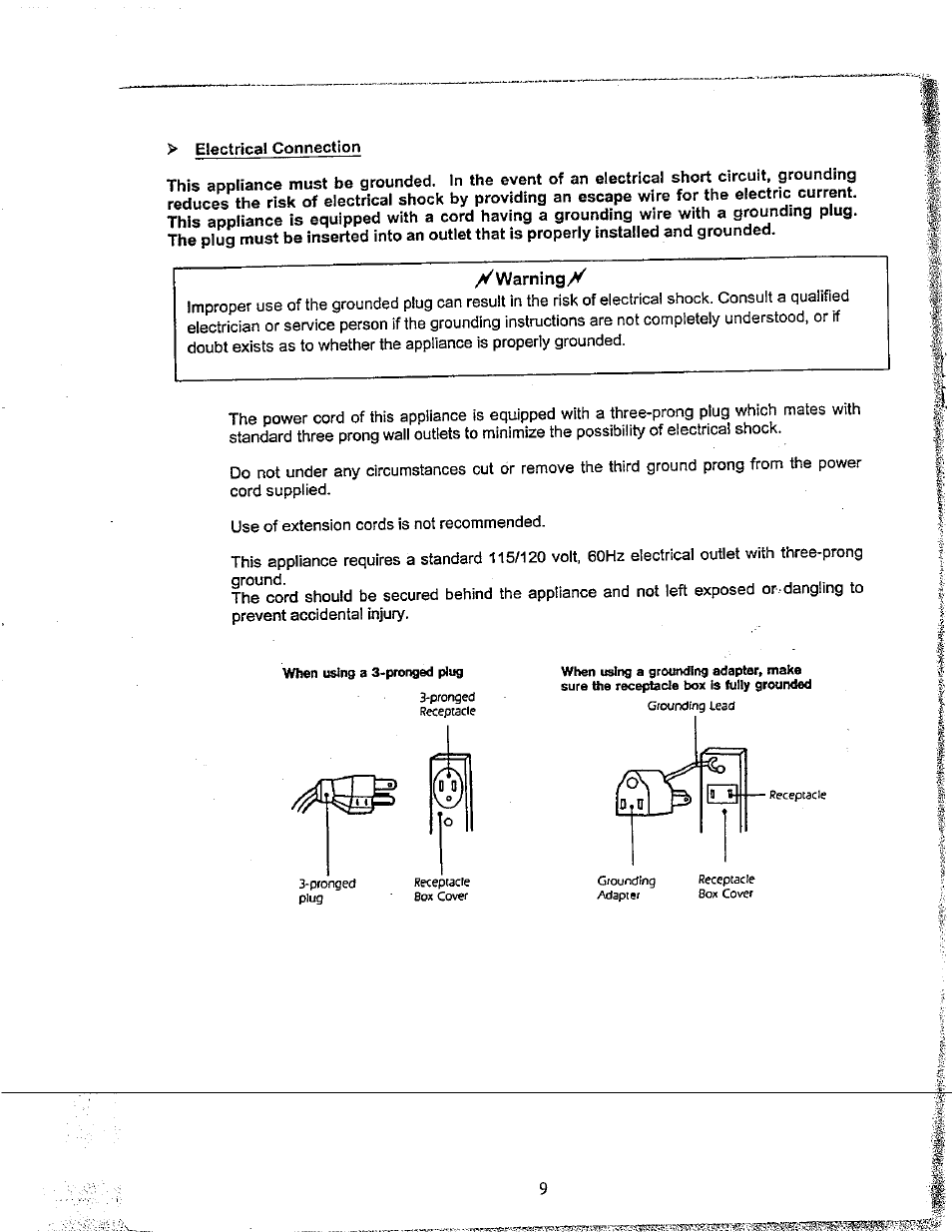 Avanti MO619M User Manual | Page 9 / 17